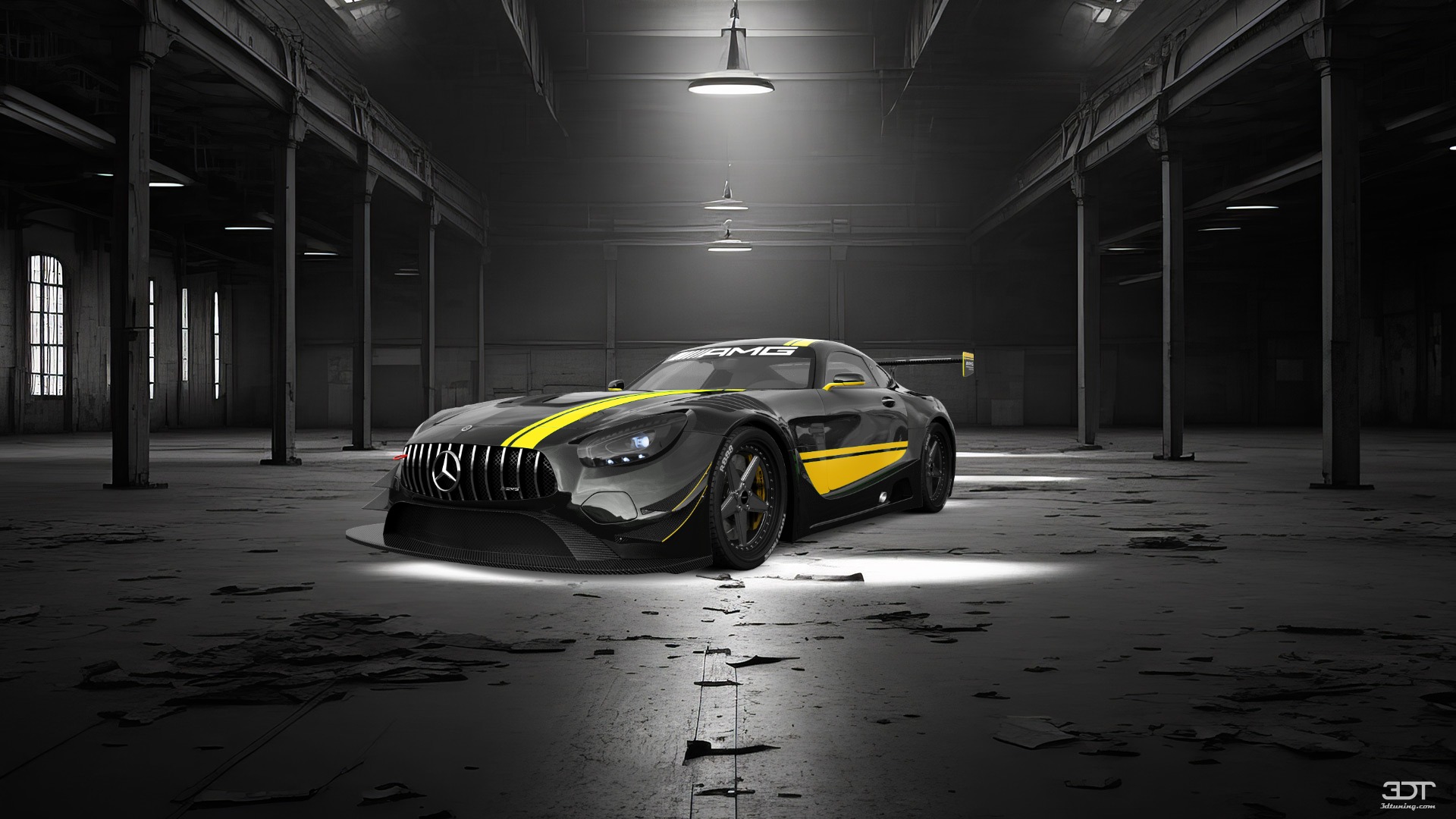 Mercedes AMG GT 2 door fastback coupe 2016 tuning