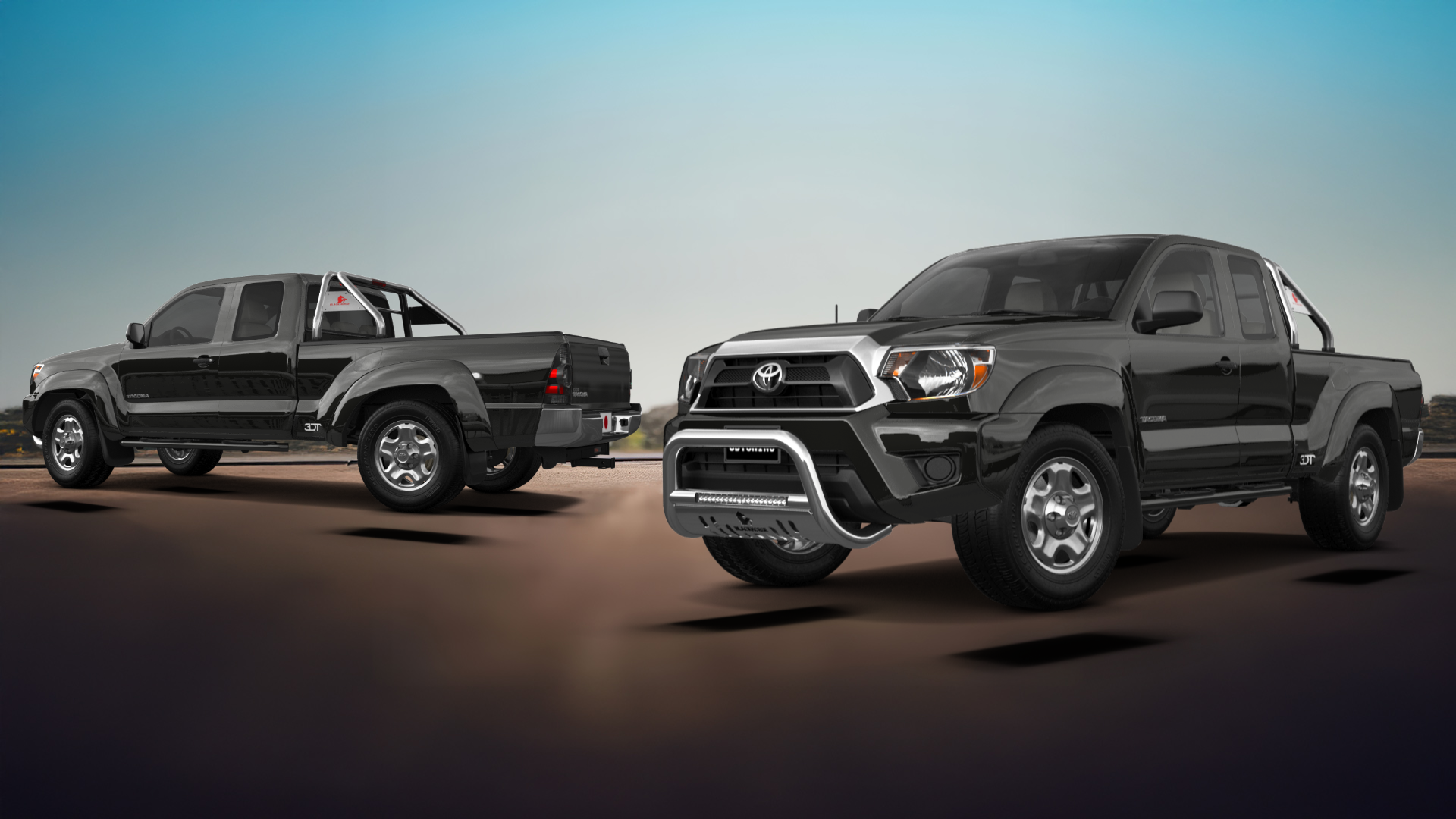 Toyota Tacoma Access Cab 6.2 ft box Pickup Truck 2012 tuning