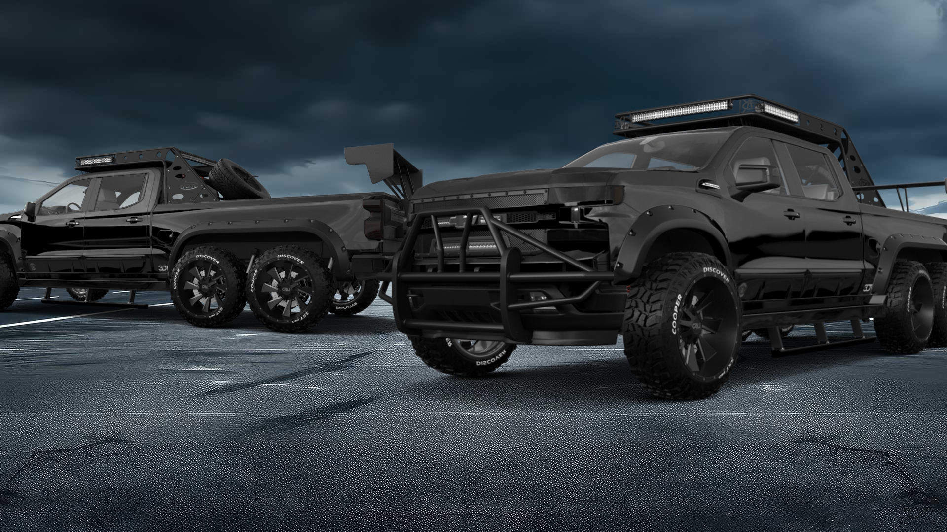 Chevrolet Silverado Hennessey Goliath 6X6 Truck 2020 tuning