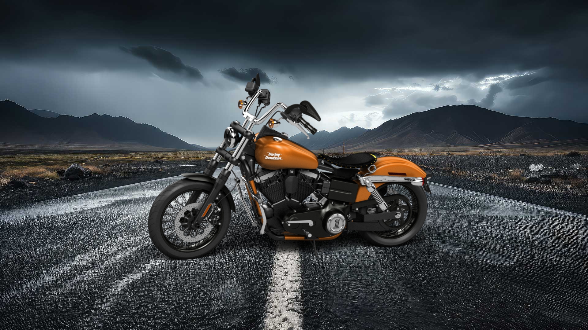 Harley-Davidson Dyna Street Bob Cruiser 2015