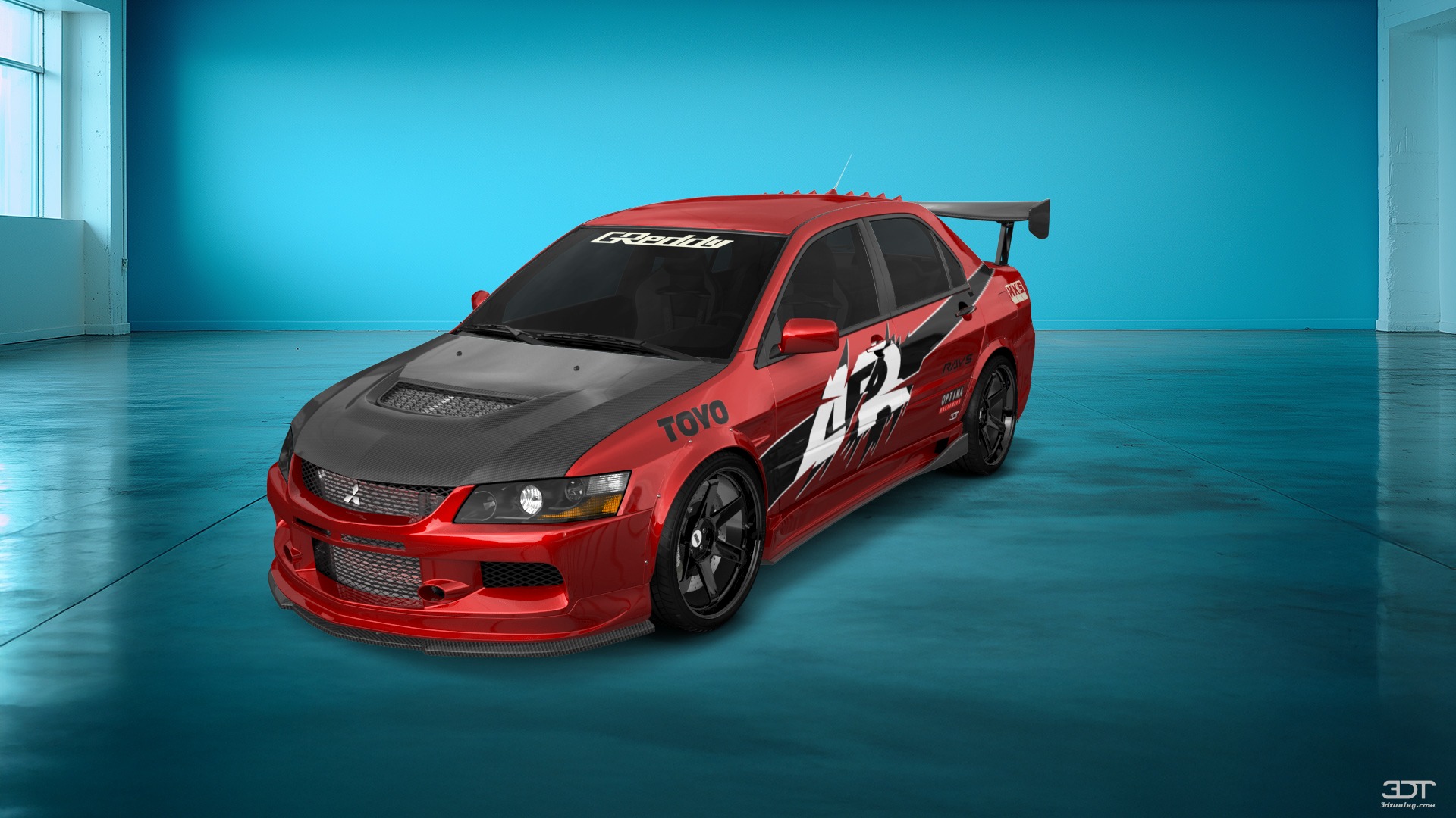 Mitsubishi Lancer Evo IX 4 Door Saloon 2005 tuning