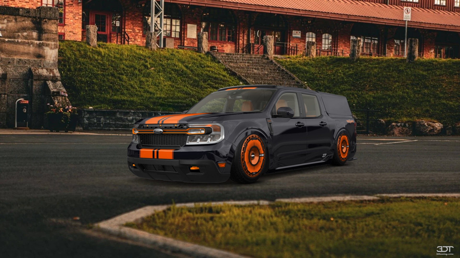 Tuning Ford Maverick 4 Door pickup truck 2022