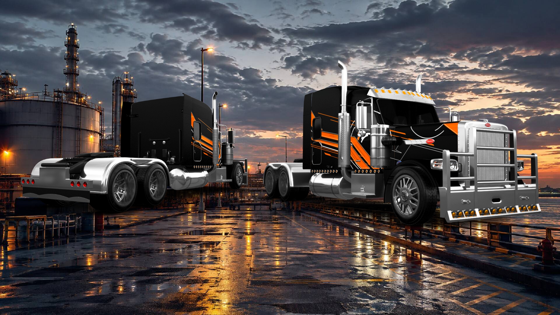 Peterbilt 589 Sleeper Cab Truck 2024 Images