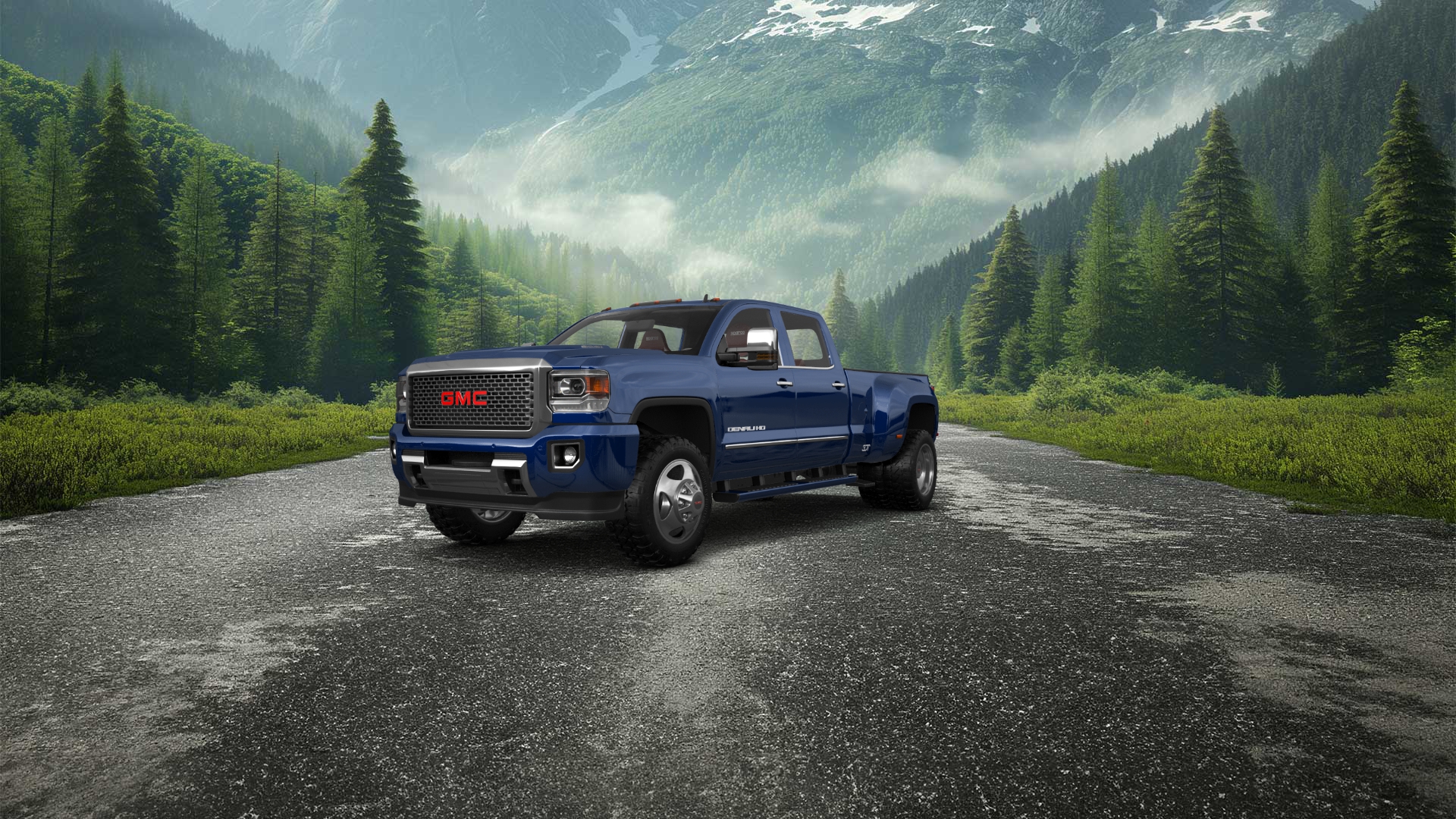 GMC Sierra 3500 HD Crew Cab 4 Door pickup truck 2015