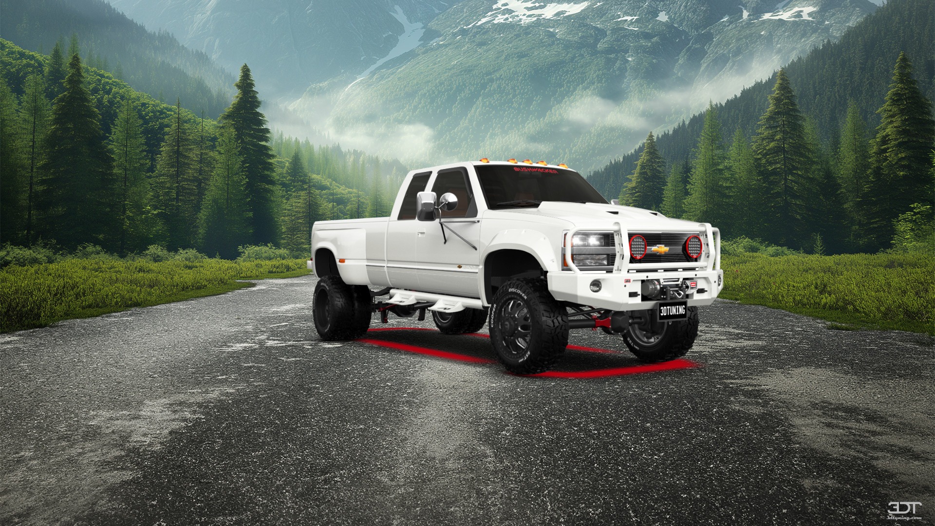 Chevrolet K3500 Extended Cab Pickup Truck 1988