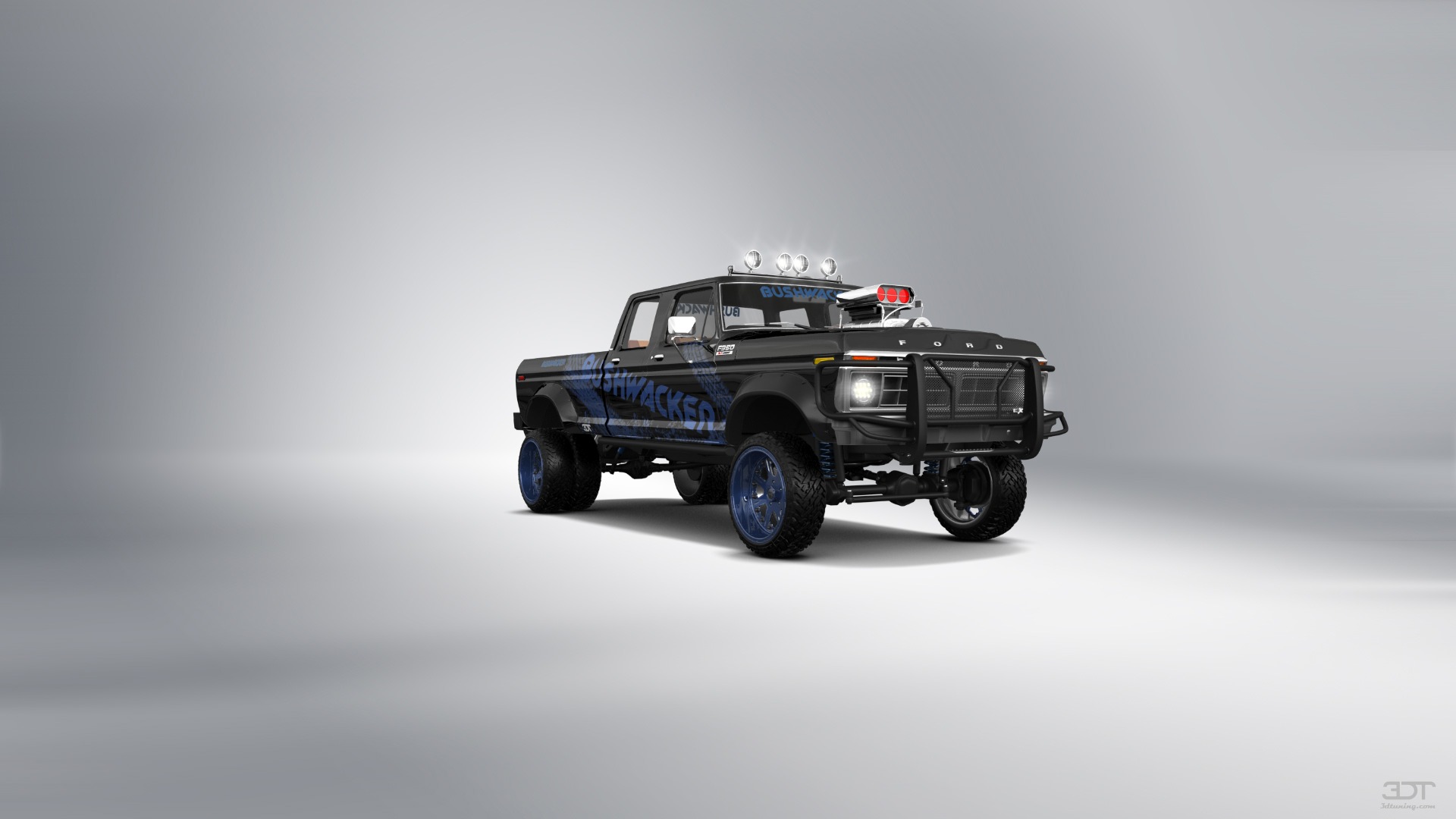 Ford F-350 Dually 4 Door pickup truck 1973