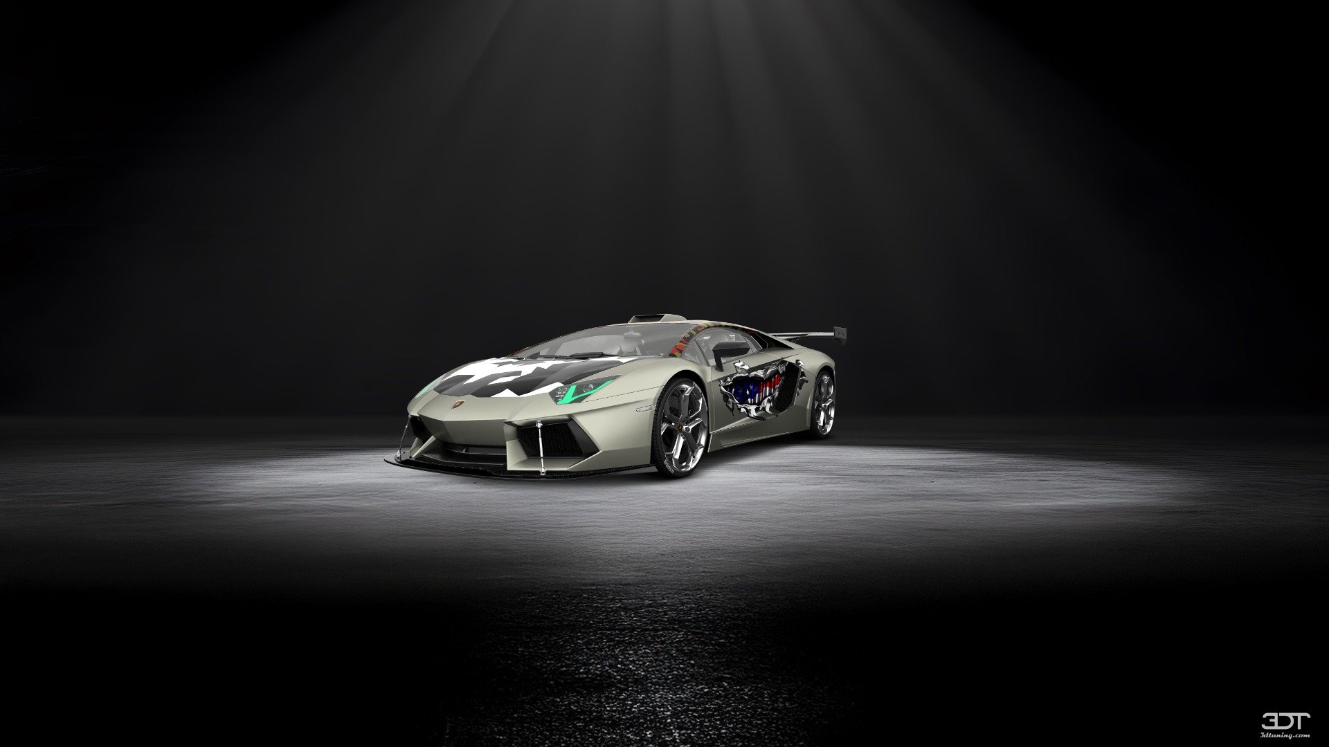 Lamborghini Aventador 2 Door Coupe 2012 tuning