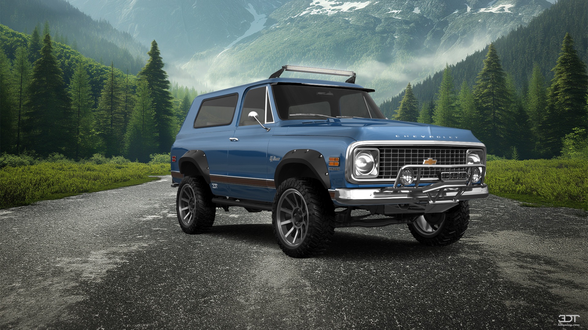 Chevrolet K5 Blazer 2 Door pickup truck 1969 tuning