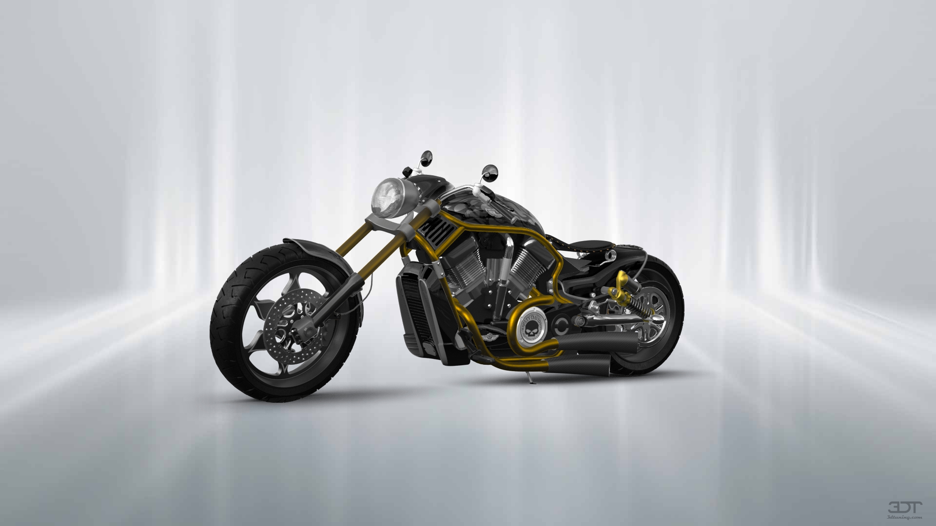 Harley-Davidson Custom Chopper Cruiser 2011 tuning