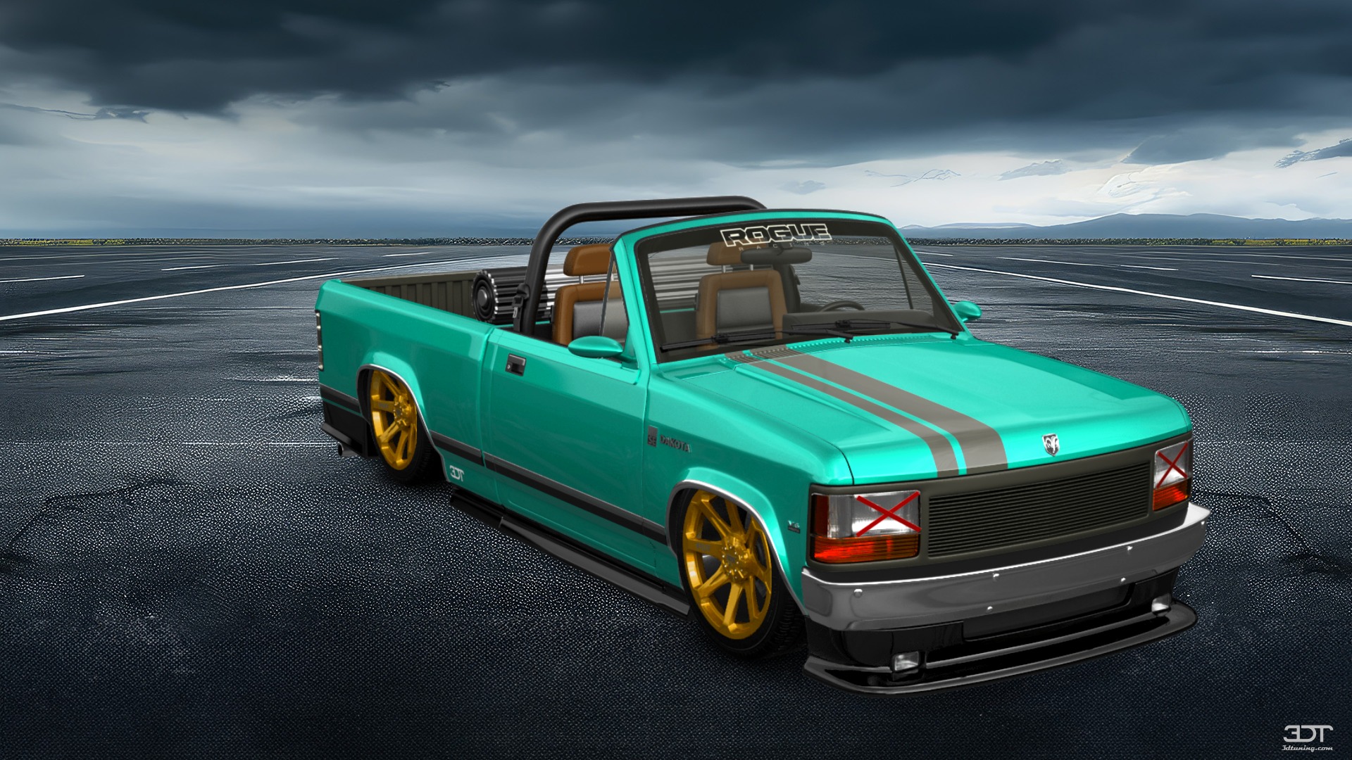 Dodge Dakota Regular Cab 2 Door pickup truck 1987 tuning
