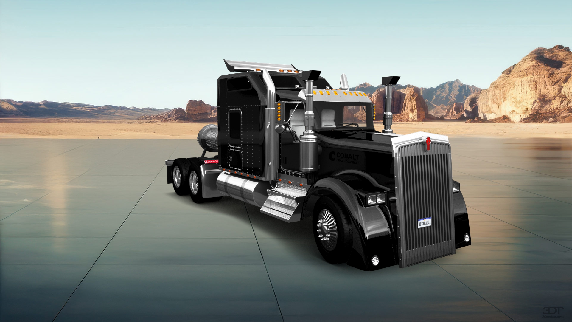 Kenworth W900 Sleeper Cab Truck 2015