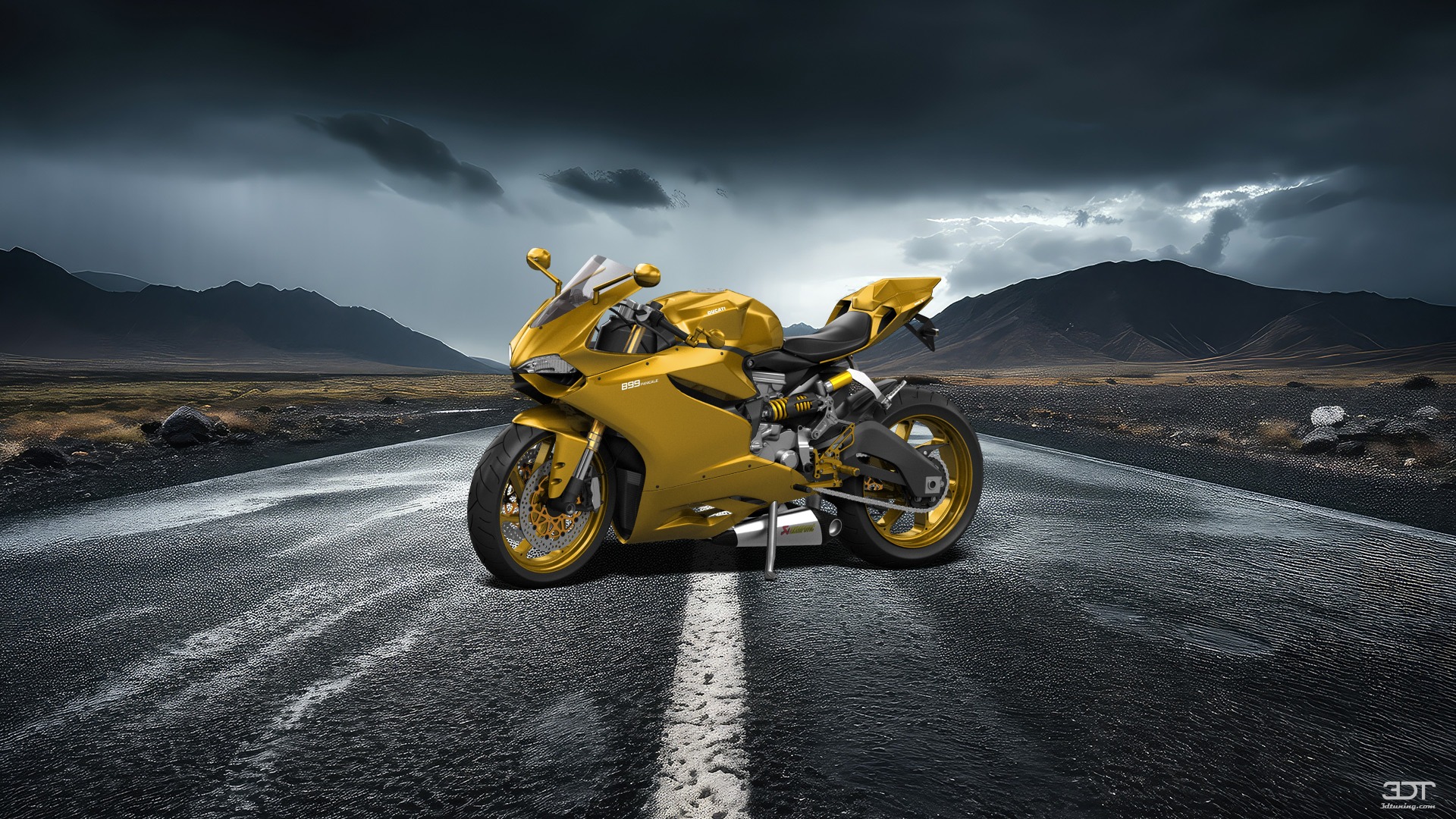 Ducati 899 Panigale Sport Bike 2015