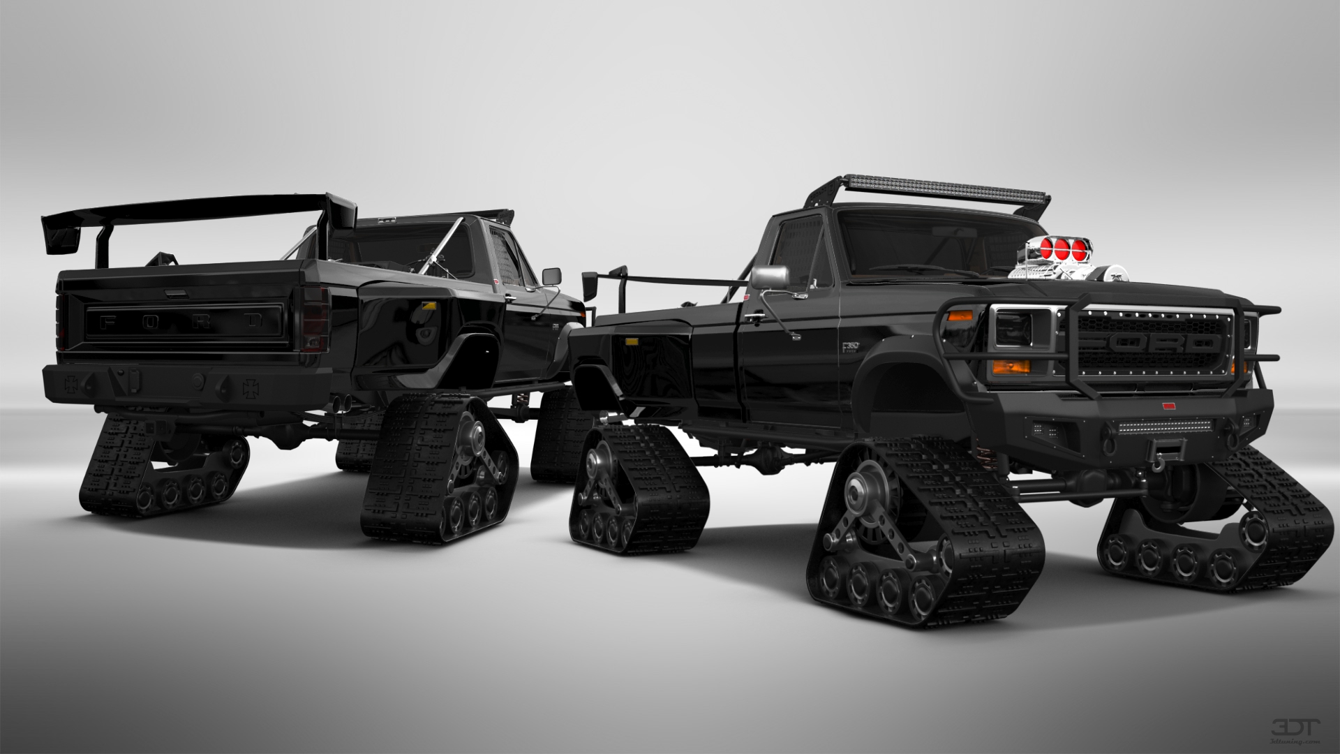 Ford F-350 Dually Regular Cab 2 Door pickup truck 1980 tuning