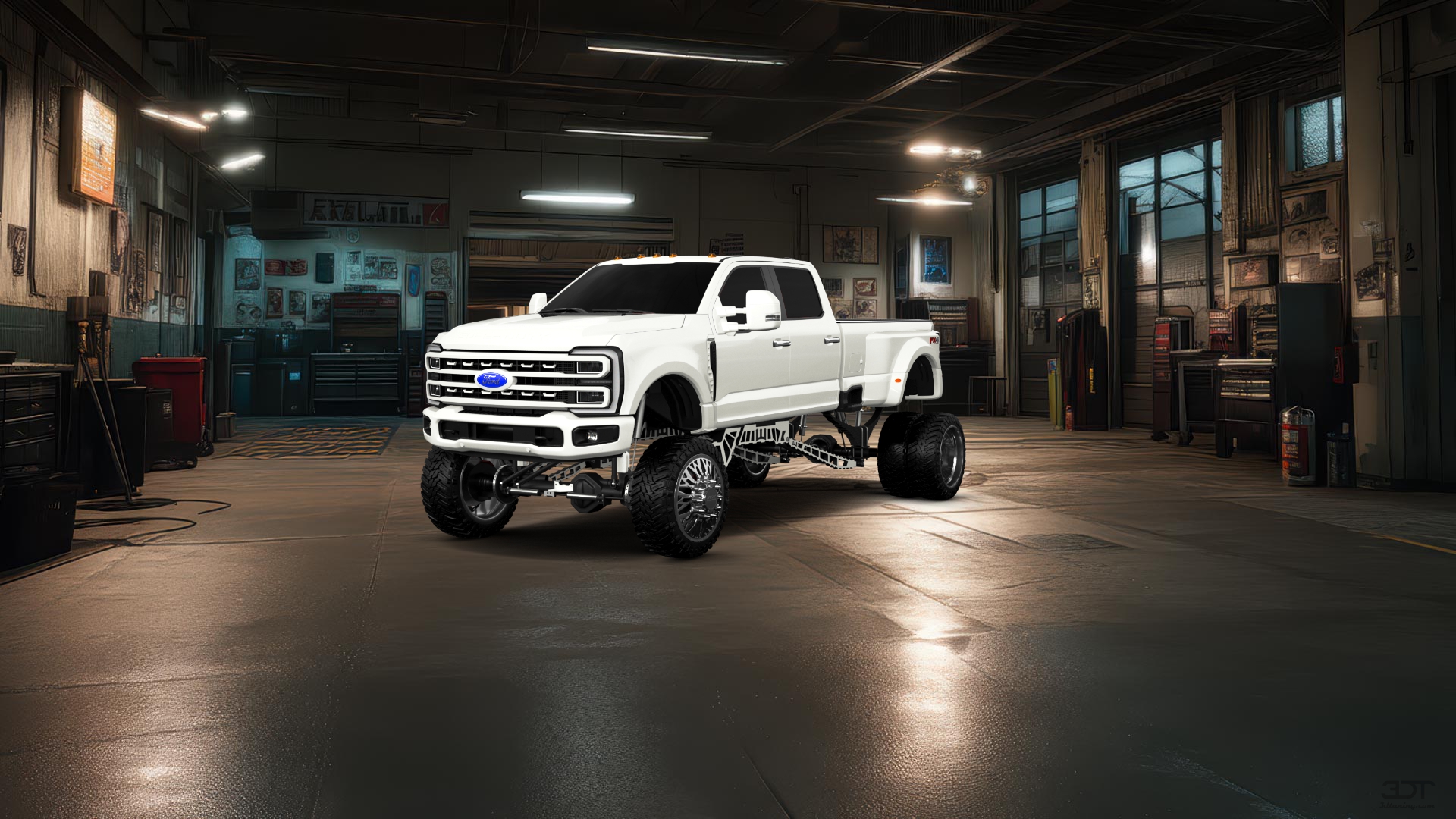 Ford F-350 DRW Crew Cab 4 Door pickup truck 2023 tuning