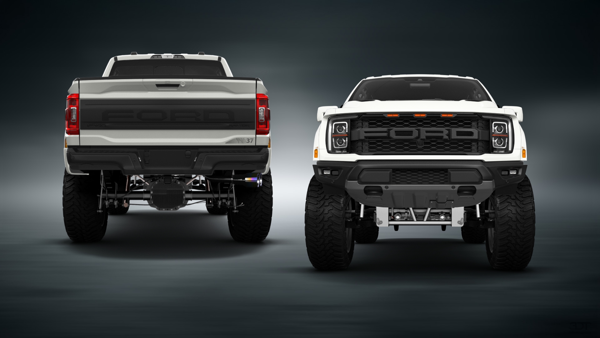 Ford F-150 Raptor 4 Door pickup truck 2021