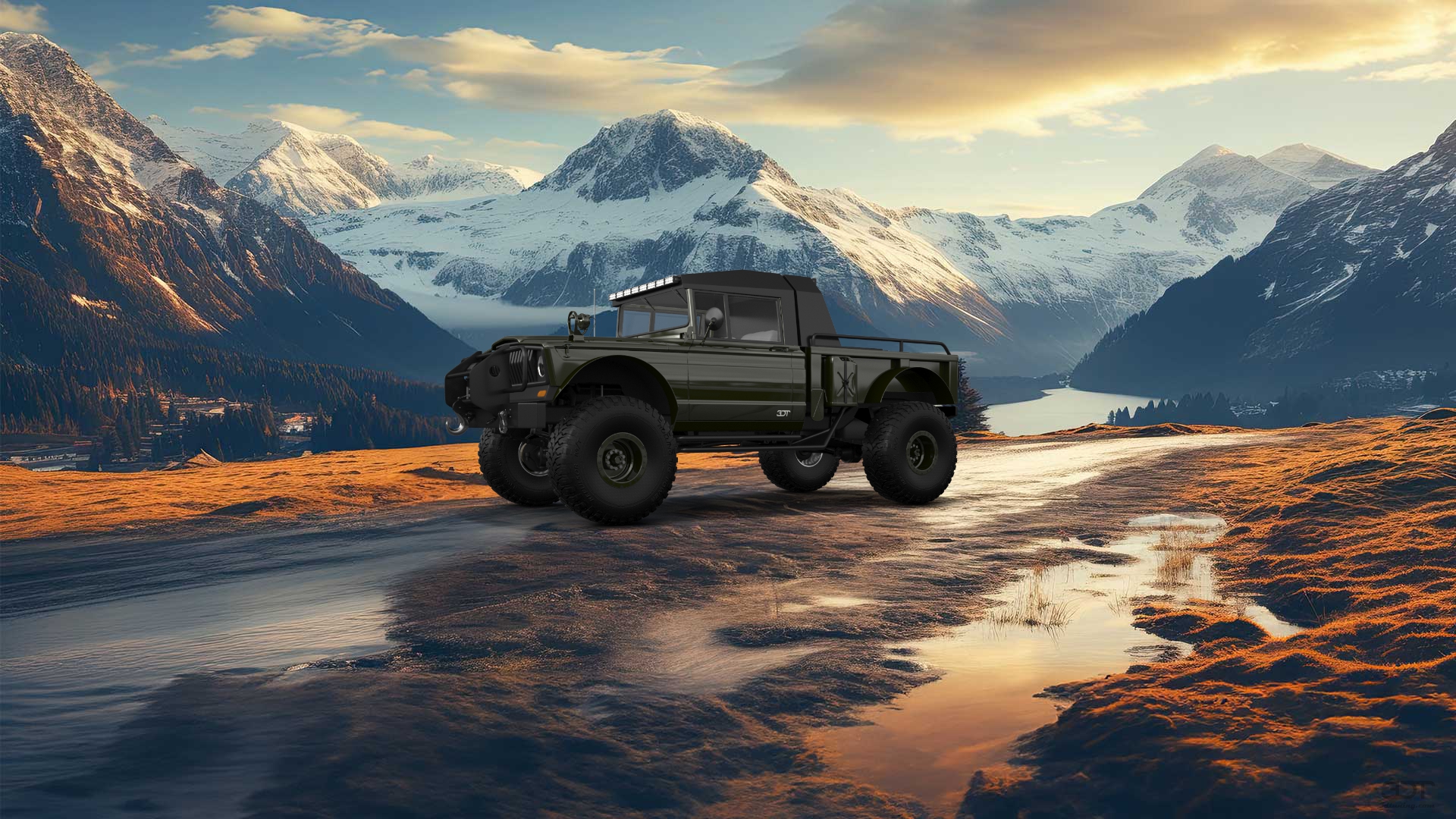 Jeep Kaiser M715 2 Door pickup truck 1968