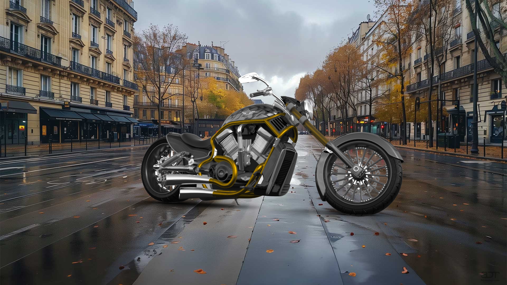 Harley-Davidson Custom Chopper Cruiser 2011 tuning