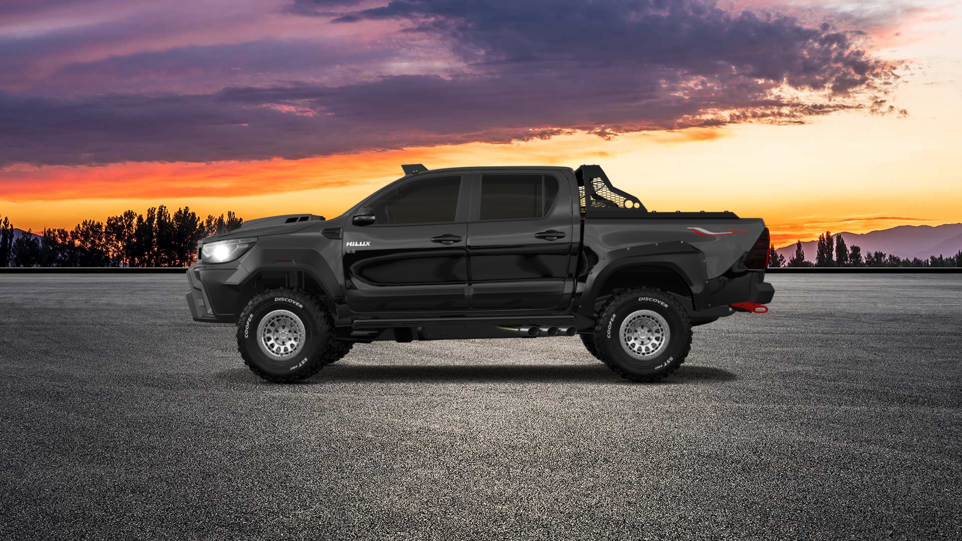 Toyota Hilux Double Cab 4 Door pickup truck 2015 Images