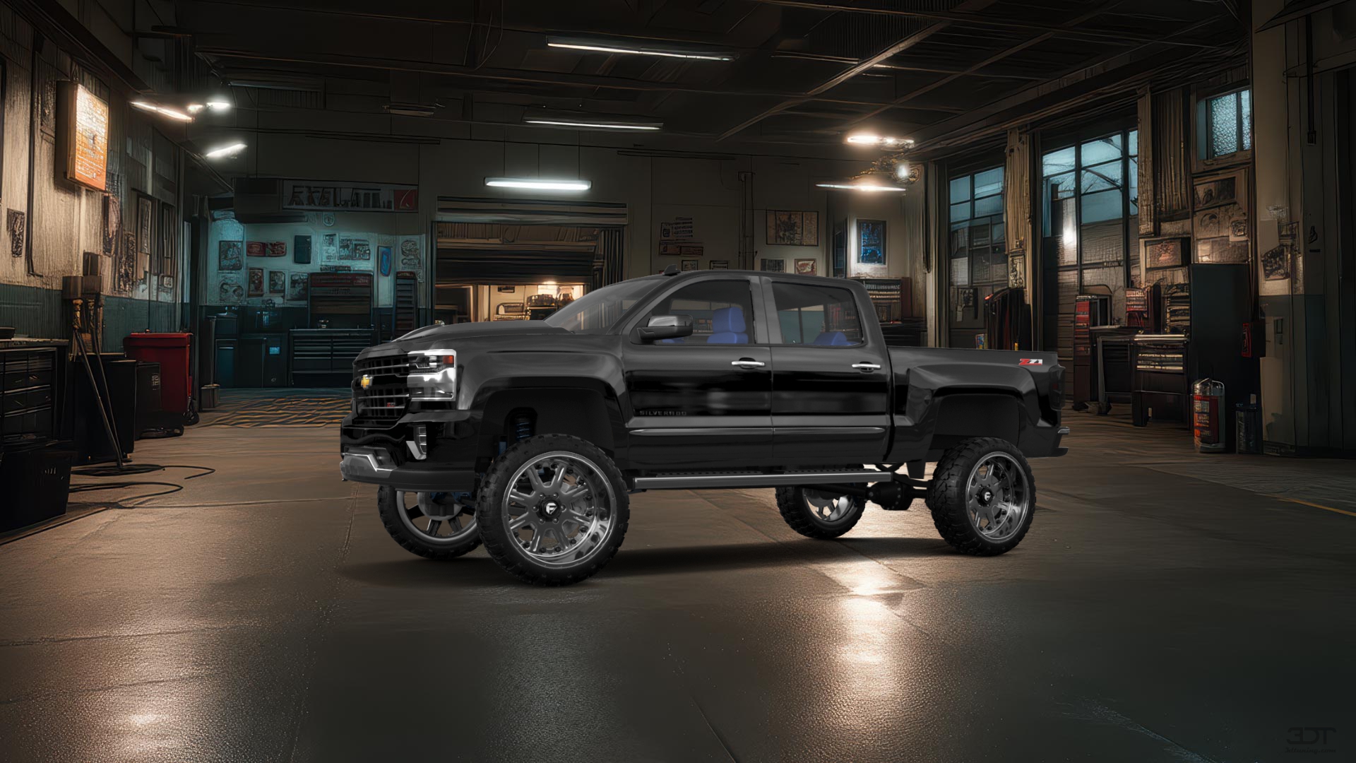 Chevrolet Silverado 1500 4 Door pickup truck 2016 tuning