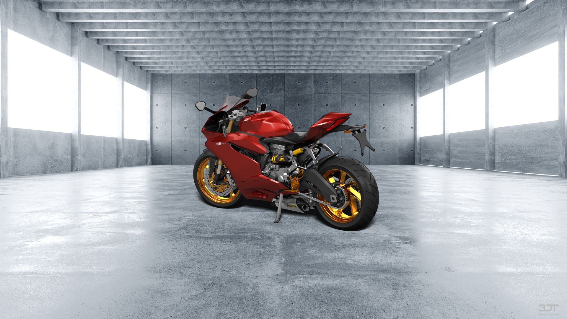 Ducati 899 Panigale Sport Bike 2015 tuning