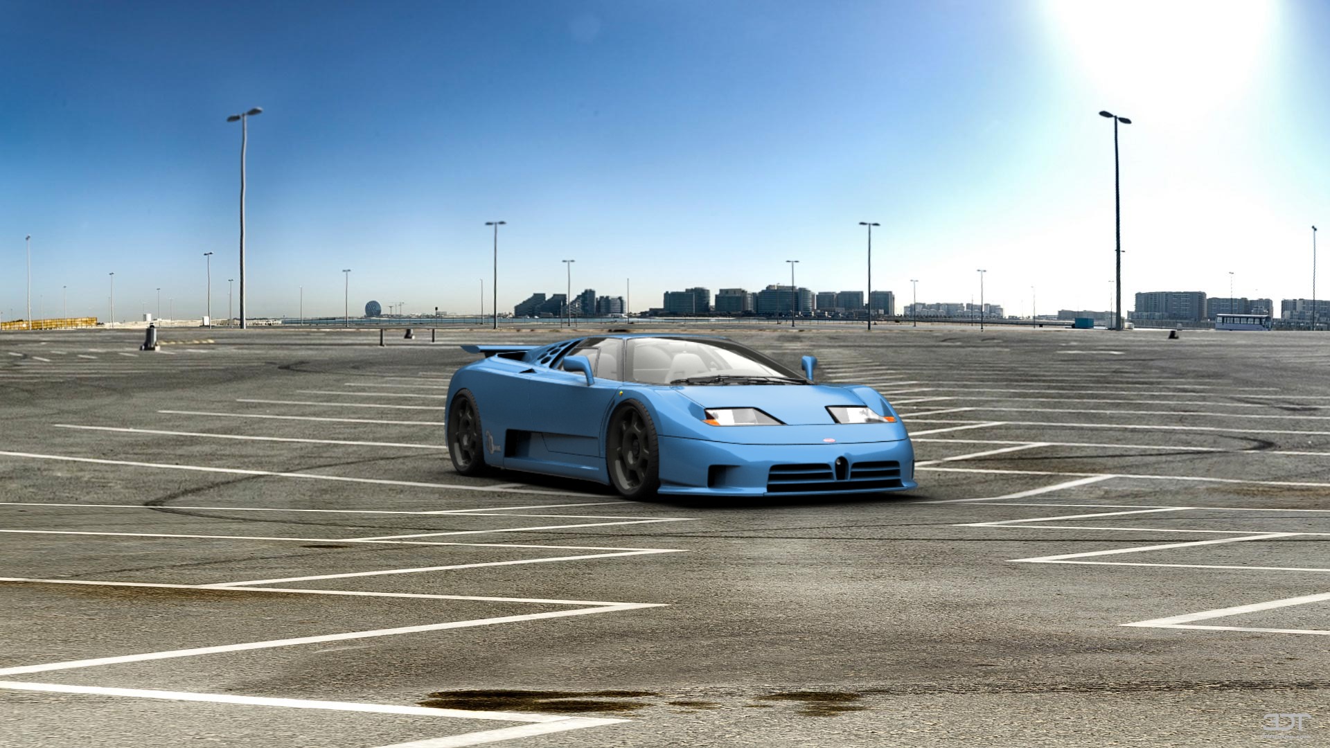 Bugatti EB110 Coupe 1992 tuning