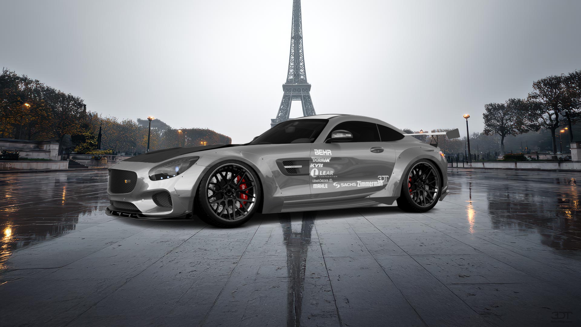 Mercedes AMG GT 2 door fastback coupe 2015