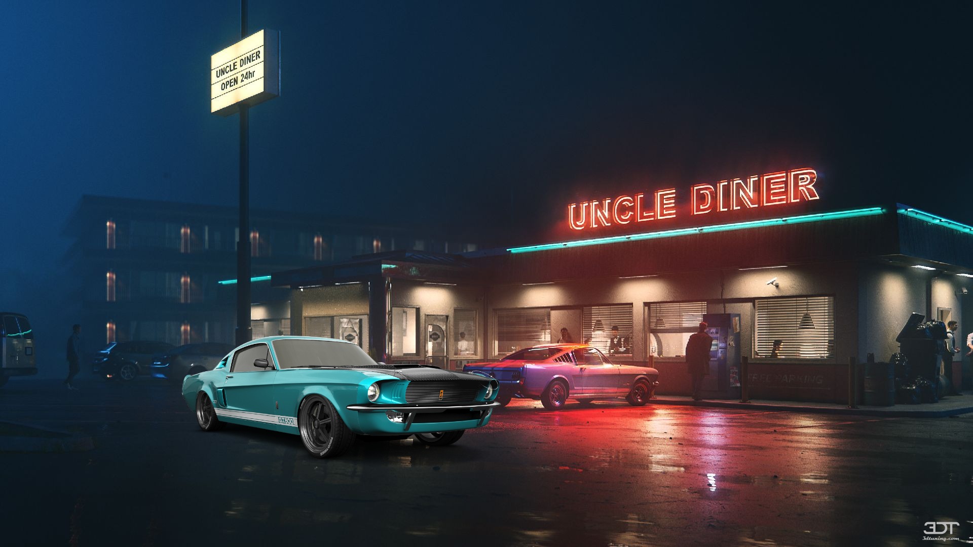 Mustang GT500 2 Door Coupe 1968 tuning