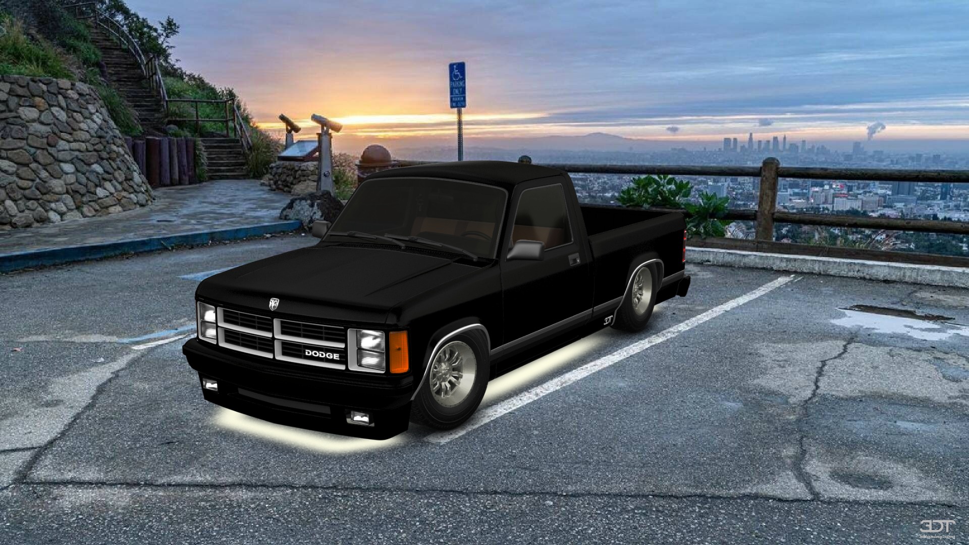 Dodge Dakota Regular Cab 2 Door pickup truck 1987
