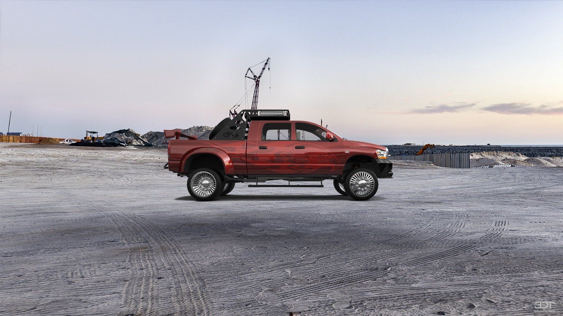 Dodge Ram 3500 Dually 4 Door pickup truck 2007 tuning