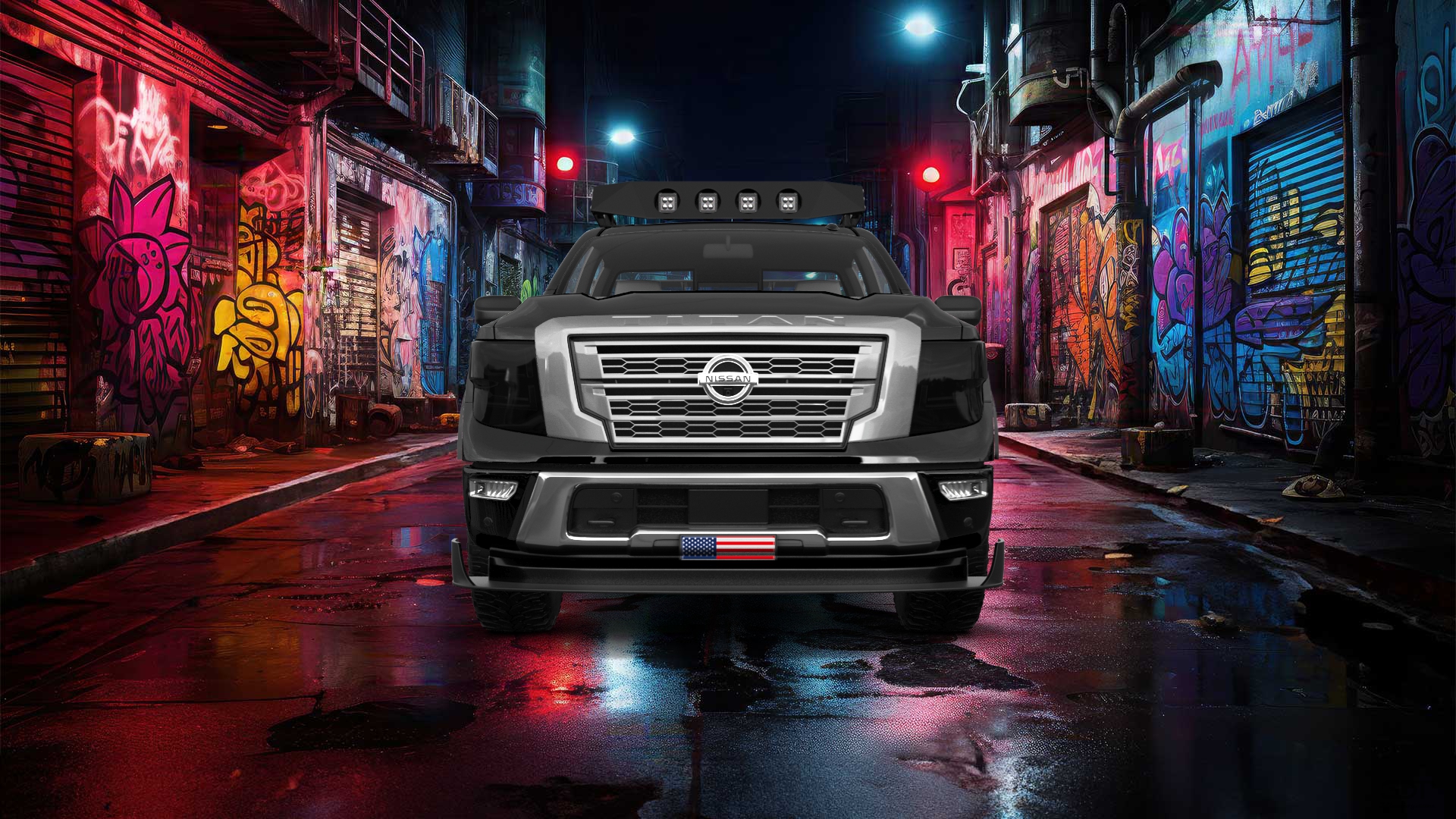 Nissan Titan 4 Door pickup truck 2021 tuning