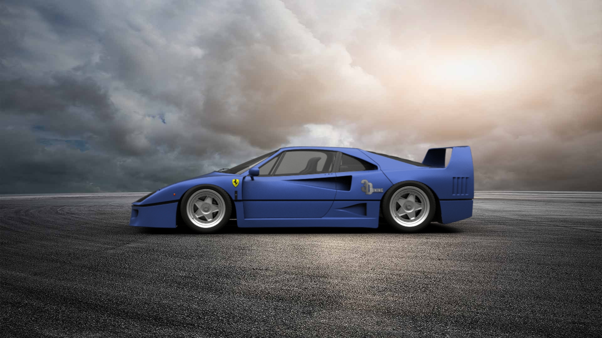 Ferrari F40 Coupe 1987 tuning