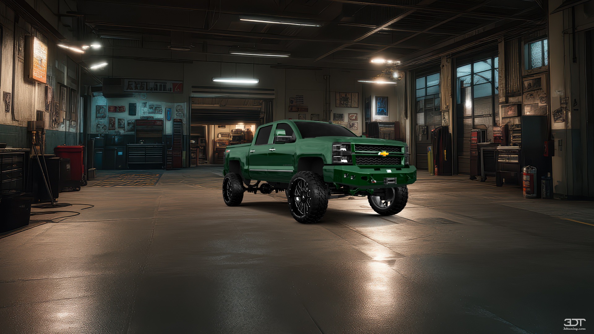 Chevrolet Silverado 1500 4 Door pickup truck 2014 tuning