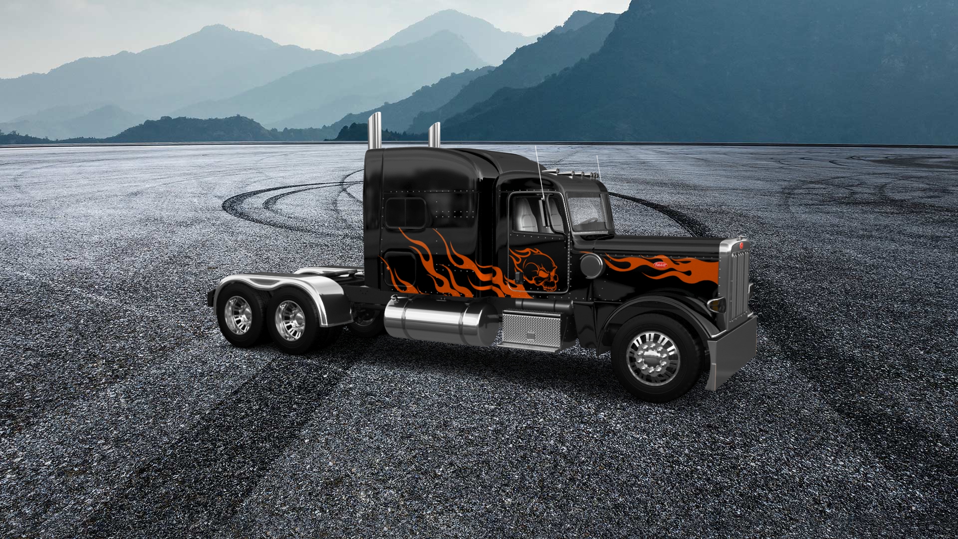 Peterbilt 389 Sleeper Cab Truck 2016