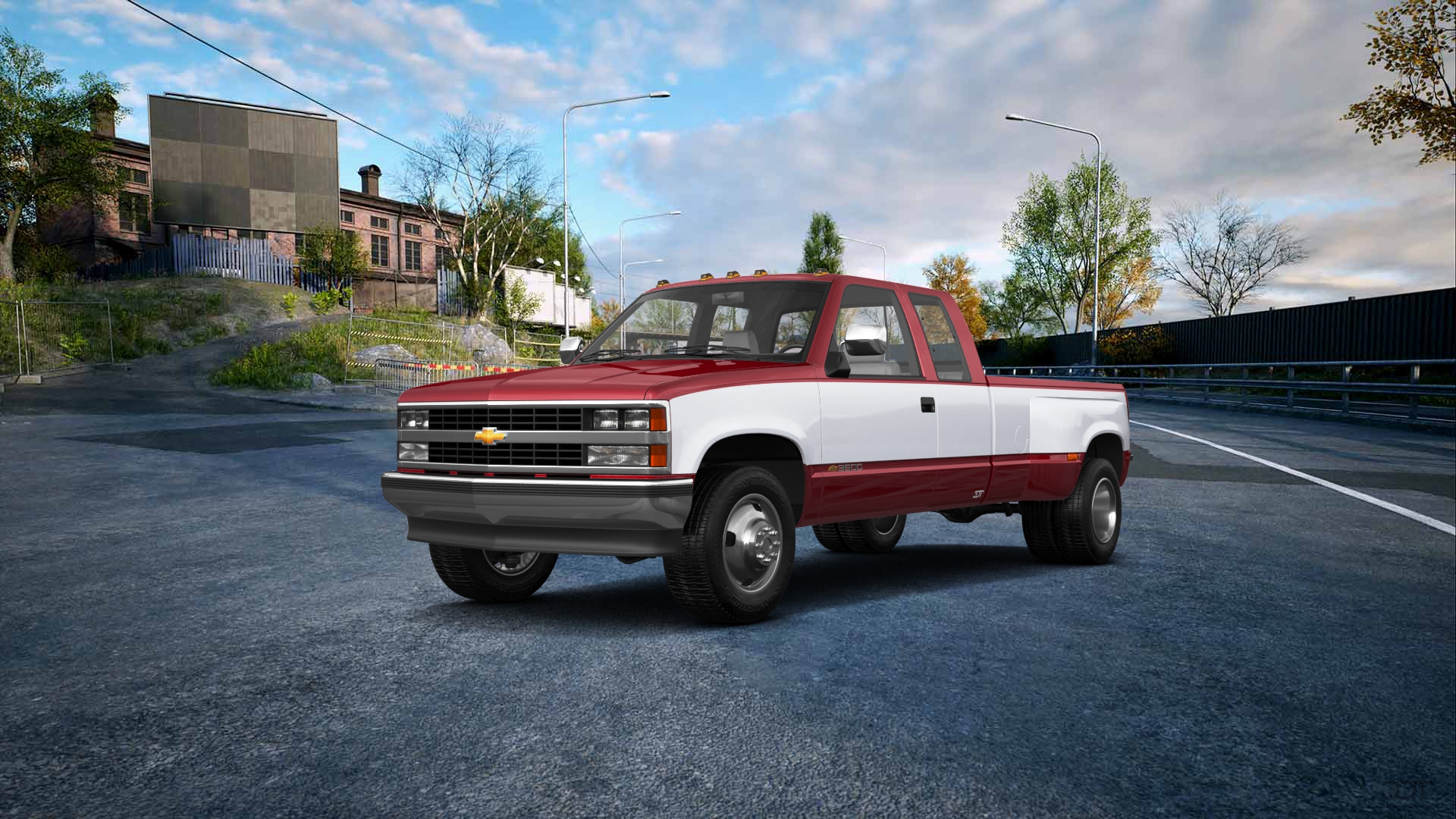 Chevrolet K3500 Extended Cab Pickup Truck 1988