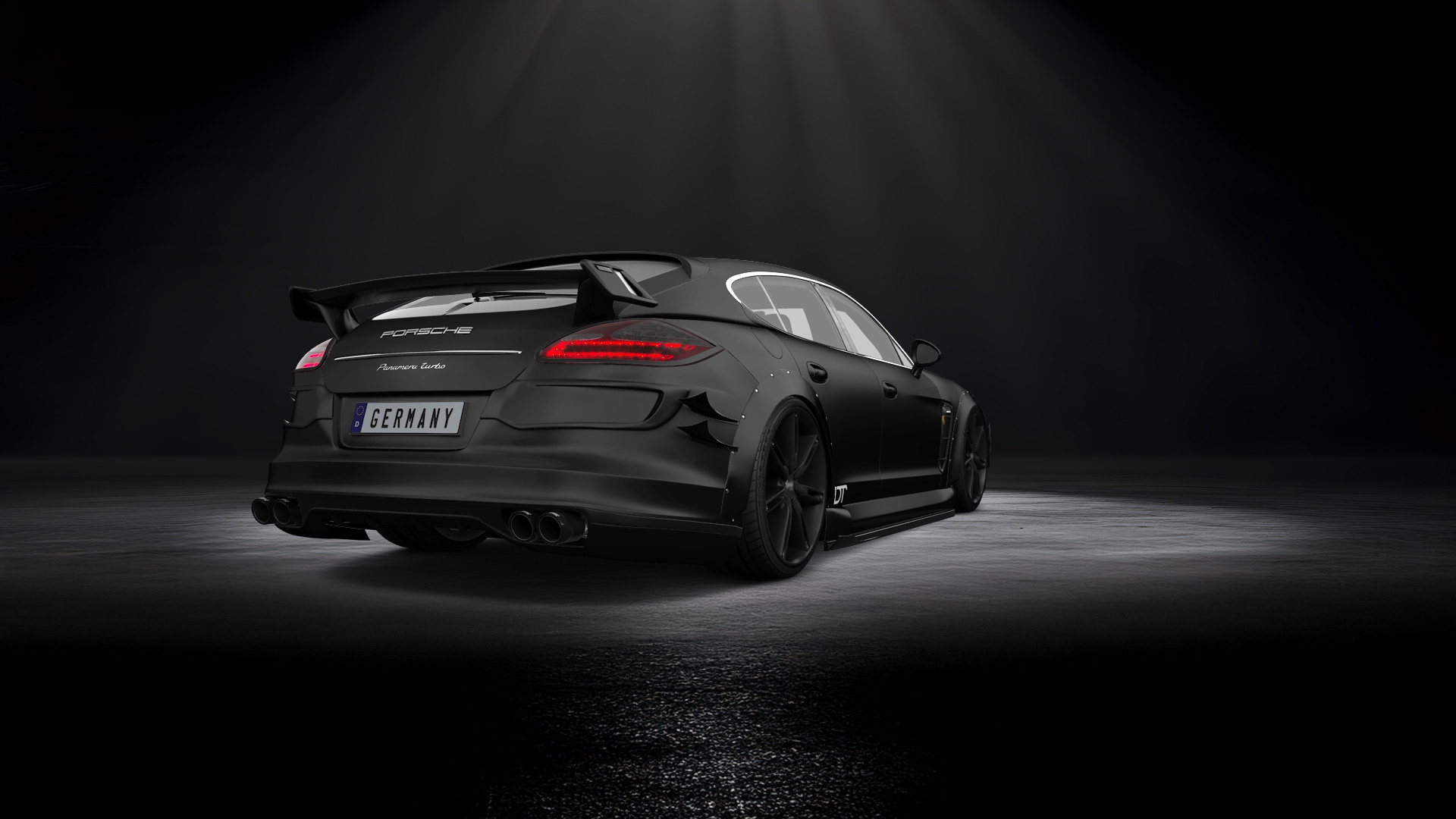 Porsche Panamera 4 door fastback saloon 2011 Images
