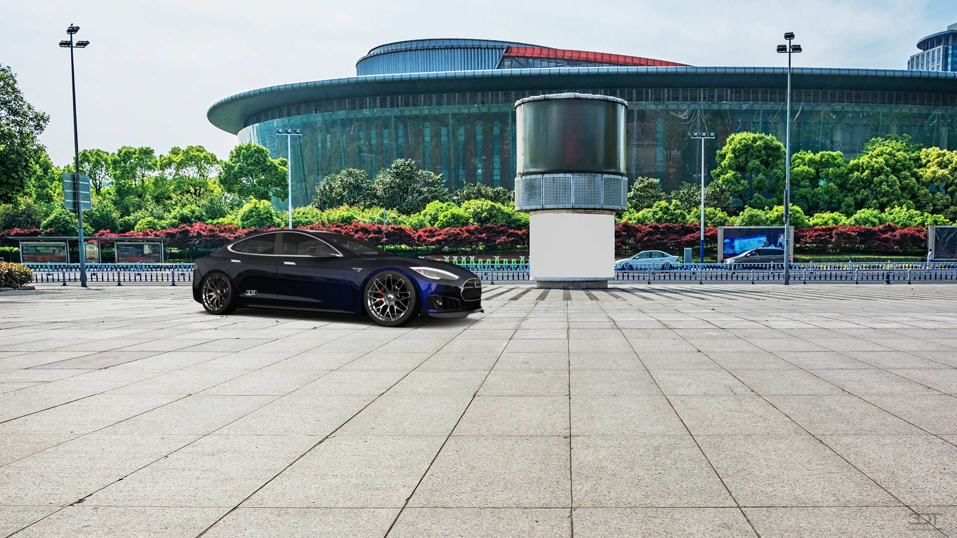 Tesla Model S 5 Door Liftback 2013 tuning