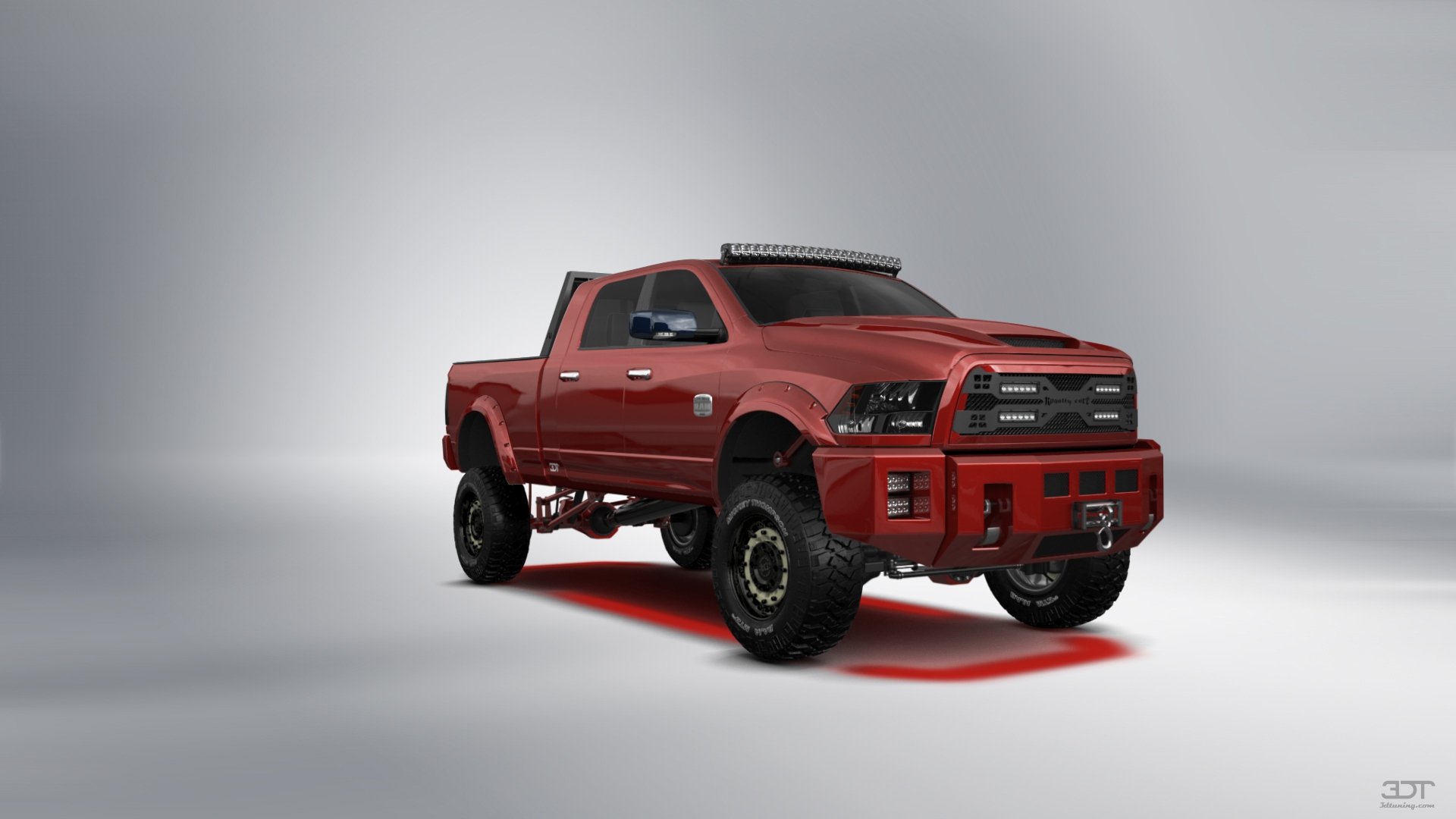 Dodge Ram 2500 Mega Cab 6.4 ft box 4 Door pickup truck 2010 tuning