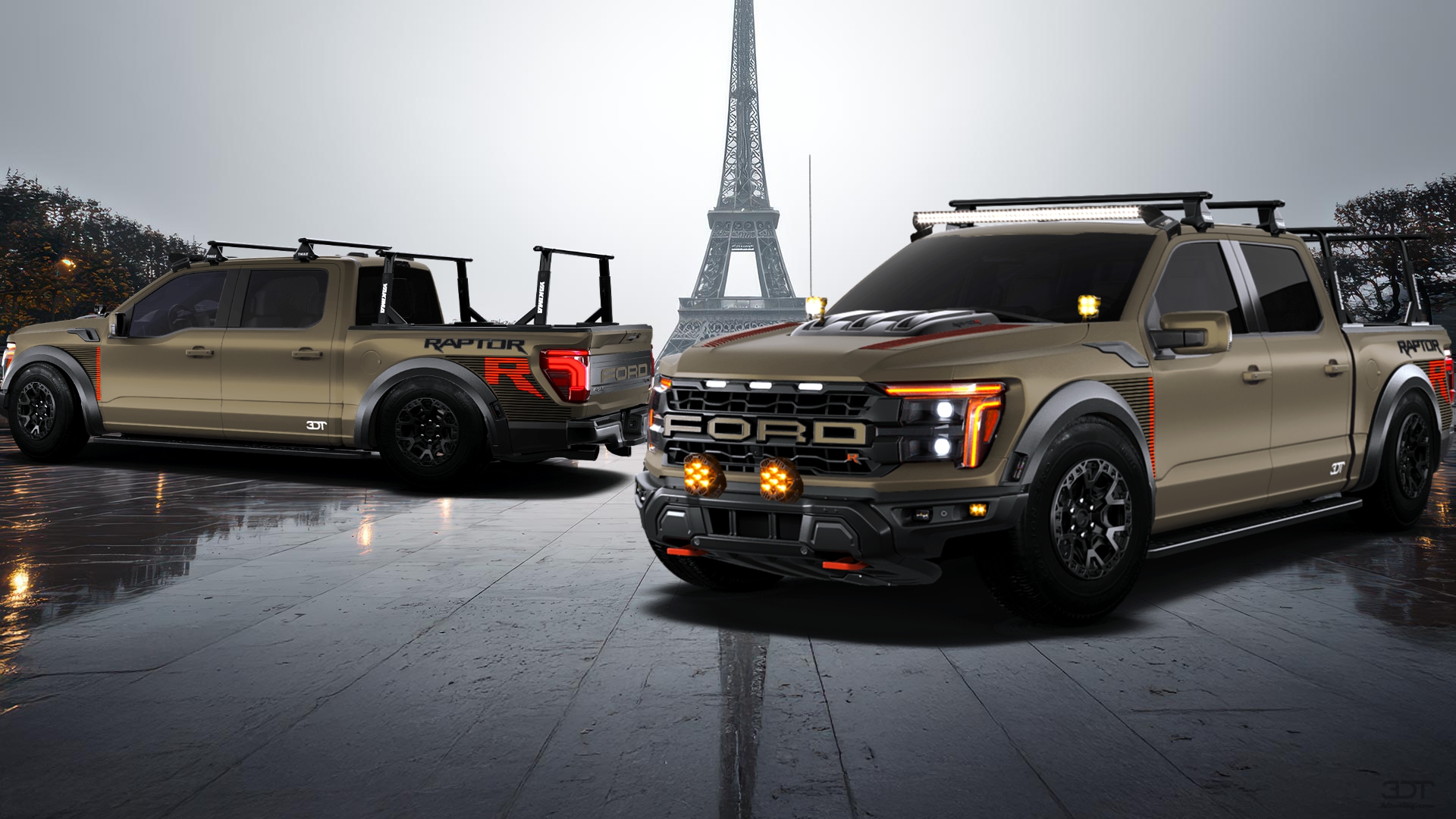 Ford F-150 Raptor 4 Door pickup truck 2024 tuning