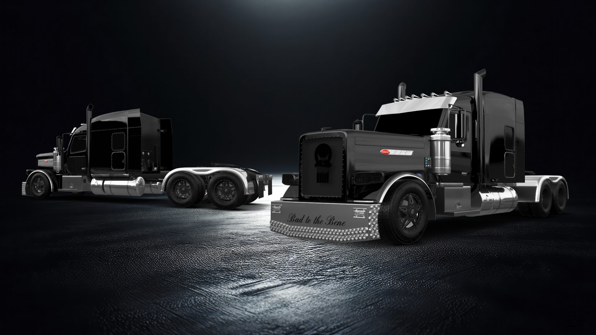 Peterbilt 589 Sleeper Cab Truck 2024 tuning