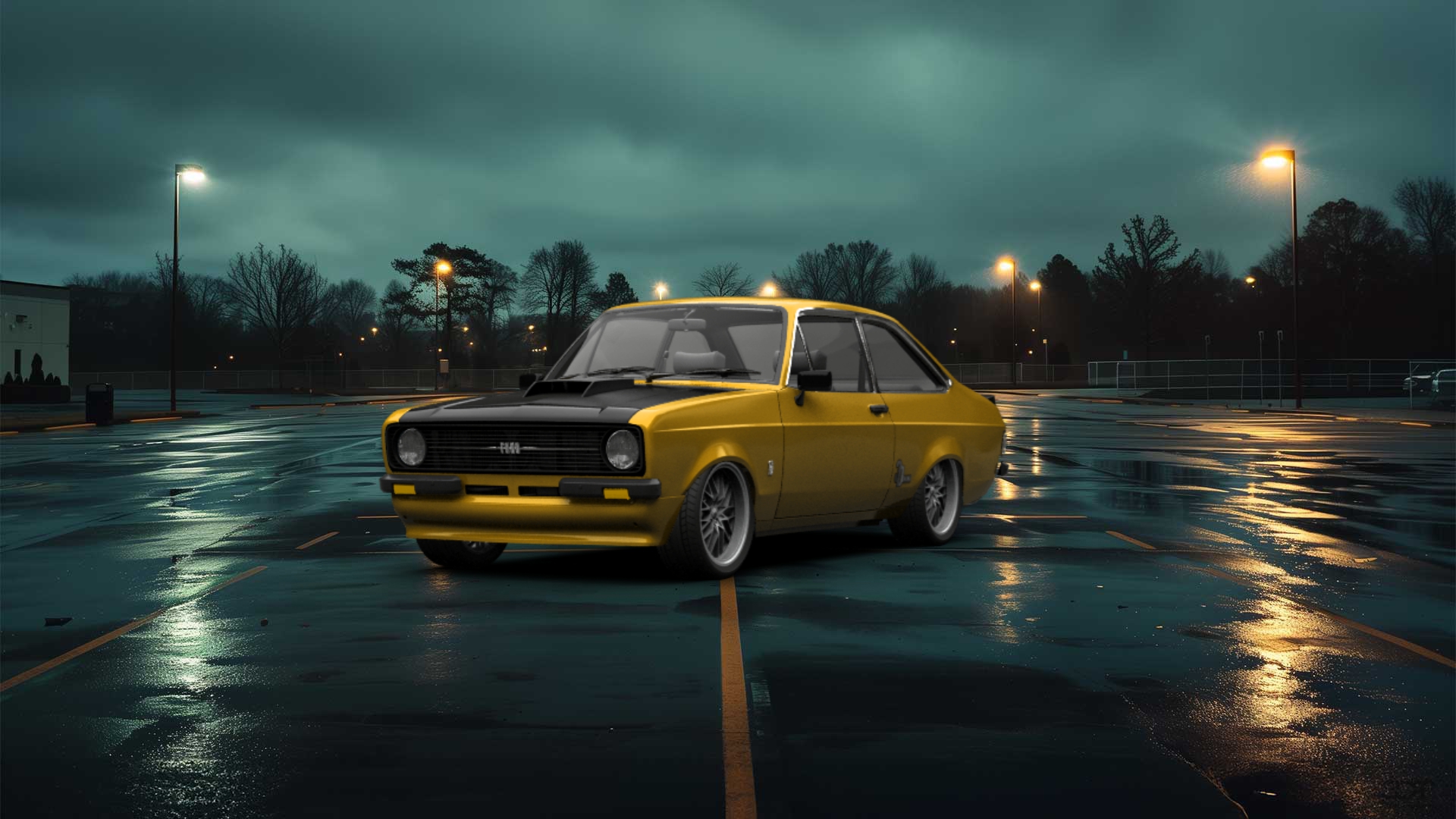 Ford Escort Coupe 1975 tuning