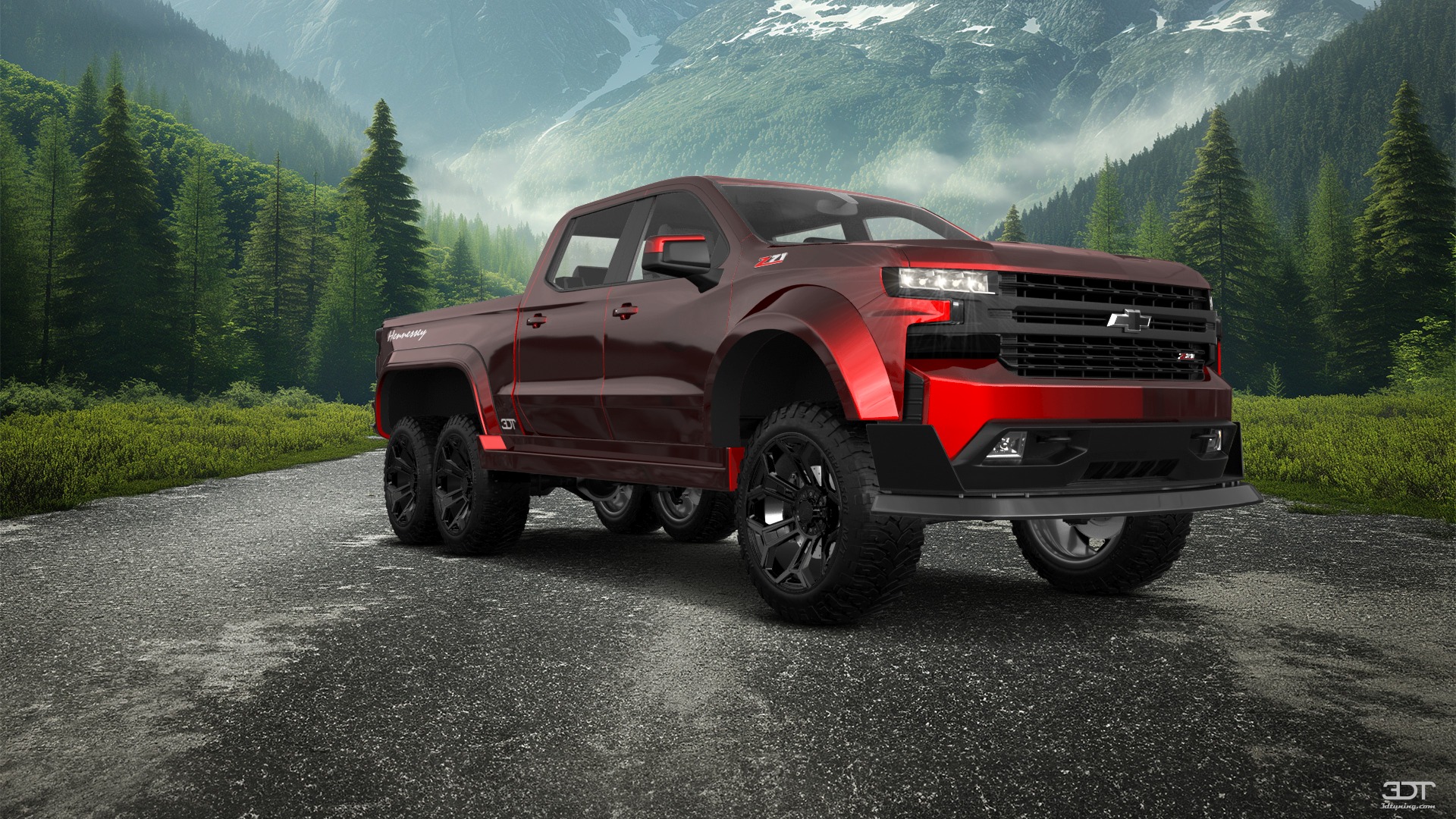 Chevrolet Silverado Hennessey Goliath 6X6 Truck 2020