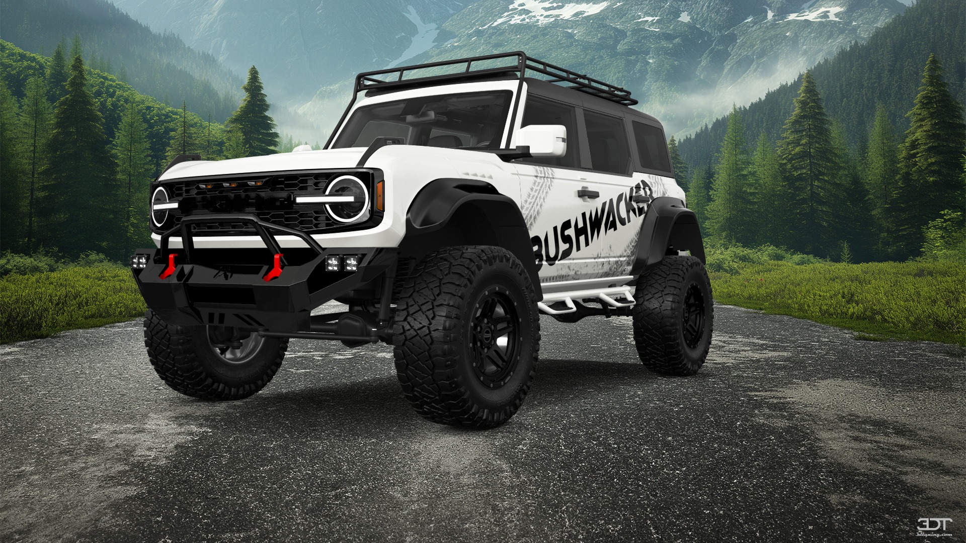 Ford Bronco Raptor 4 Door pickup truck 2022 tuning