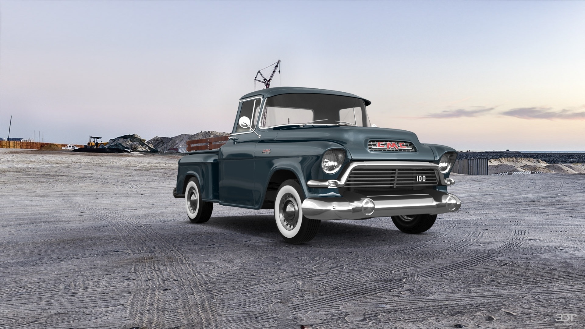 GMC 100 Stepside 2 Door pickup truck 1957