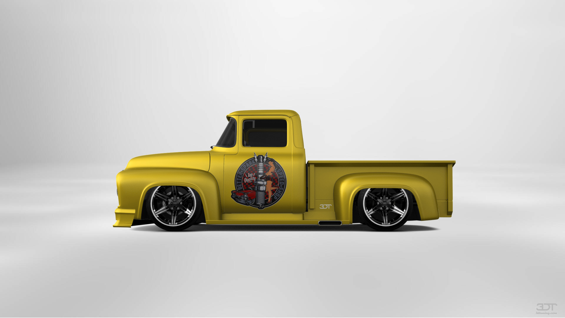 Ford F-100 2 Door truck 1956 Images