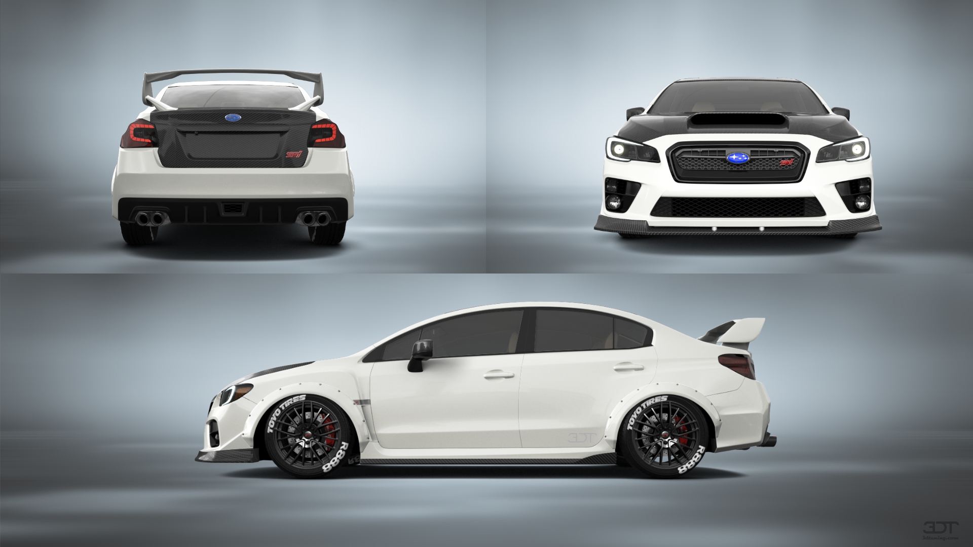 Subaru Impreza WRX STI 4 Door Saloon 2015 tuning