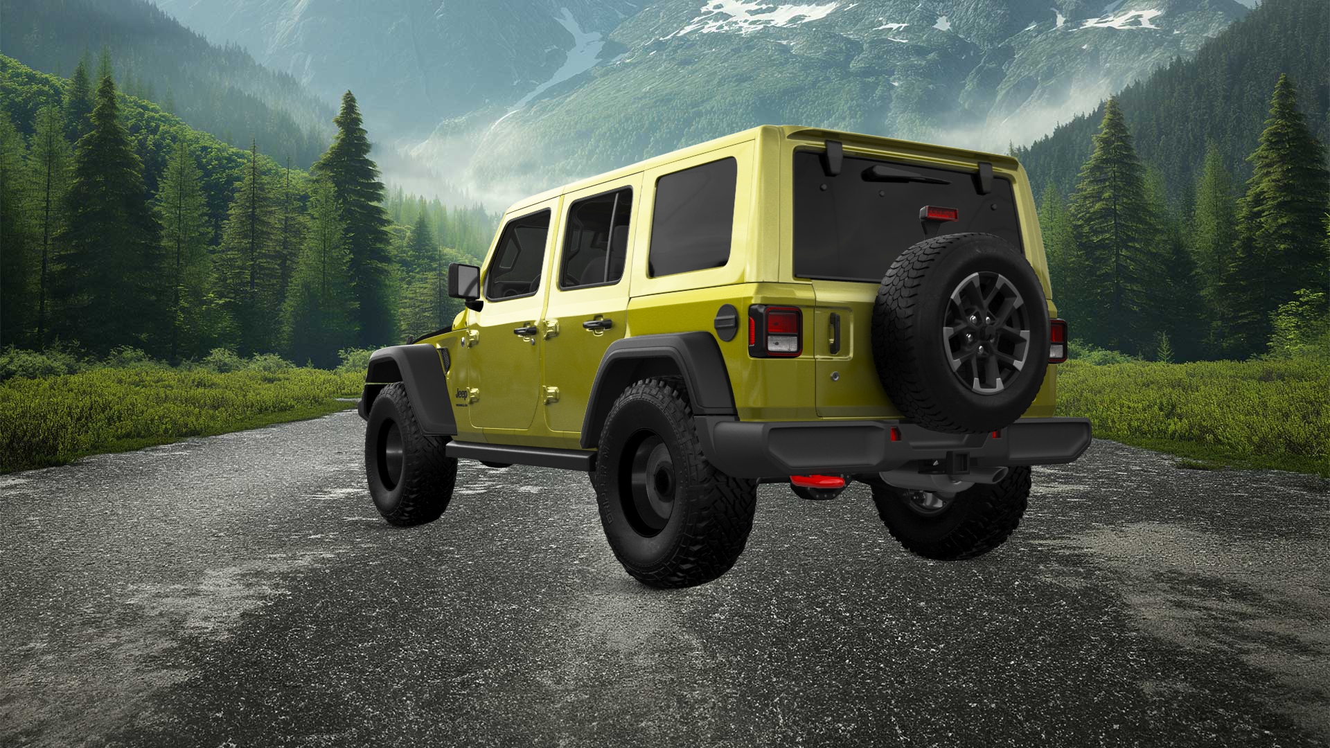 Jeep Wrangler JL 4 Door SUV 2024