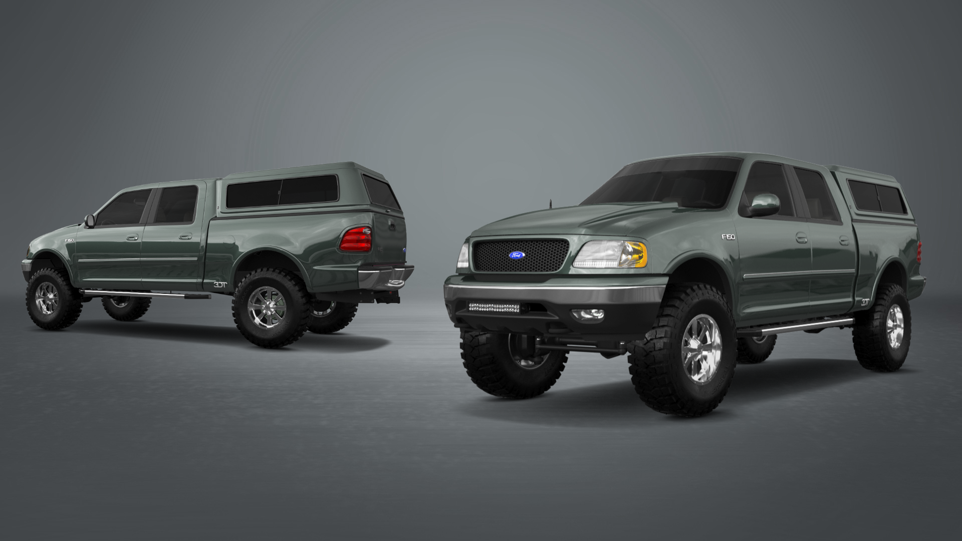 Ford F-150 SuperCrew 4 Door pickup truck 1997 tuning