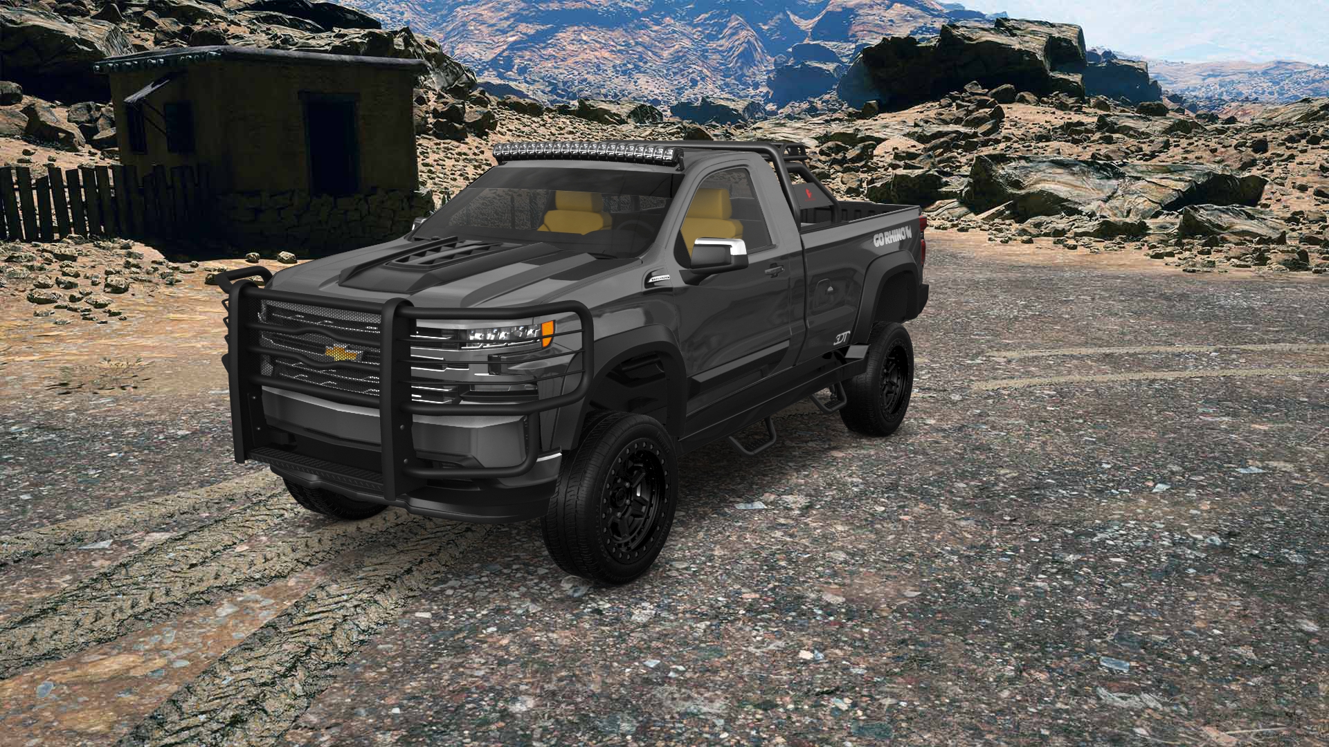 Chevrolet Silverado 1500 Regular Cab challenge 2 Door pickup truck 4019