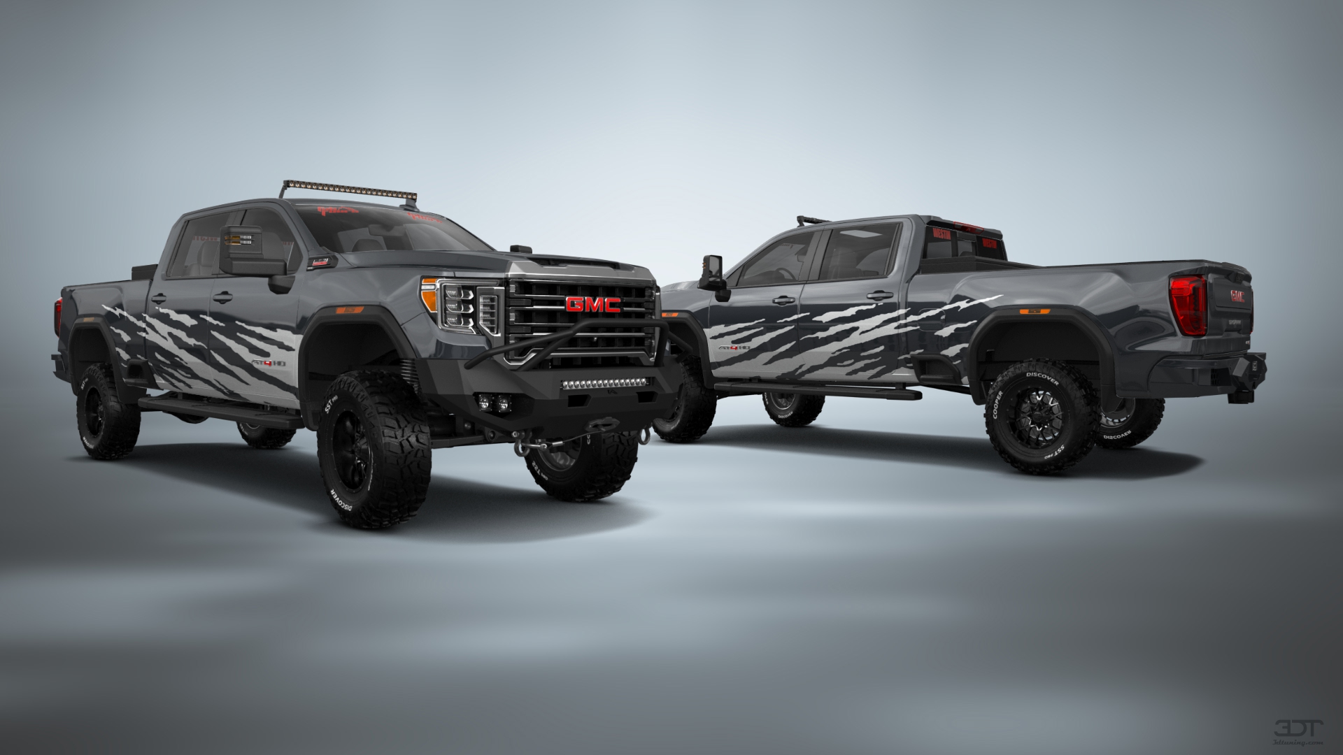 GMC Sierra 2500 HD 4 Door pickup truck 2020 tuning