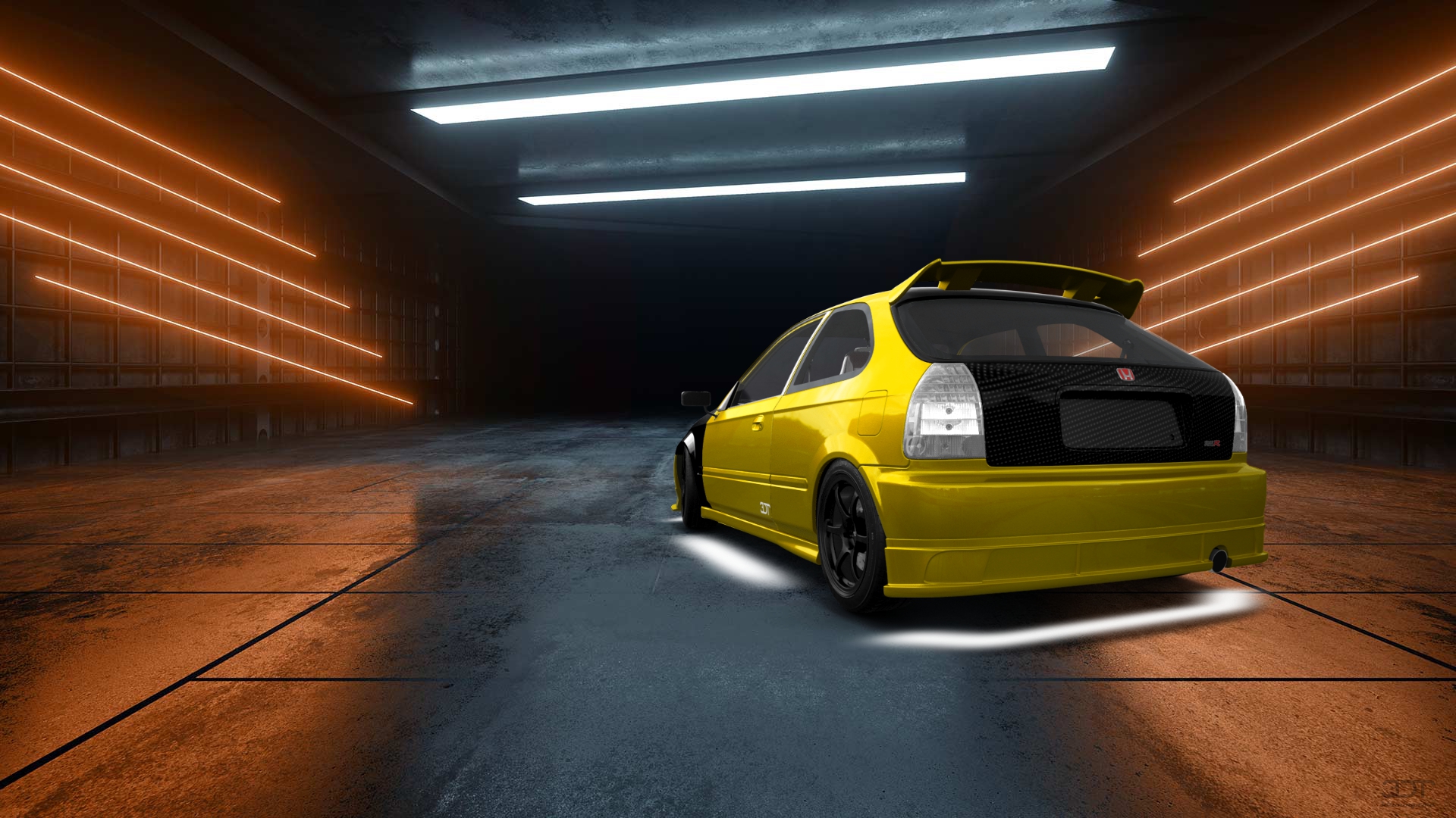 Honda Civic 3 Door Hatchback 1997 tuning